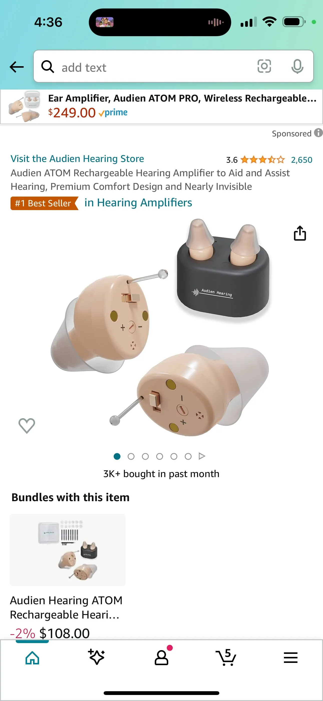 Product image for Oct hearing aids