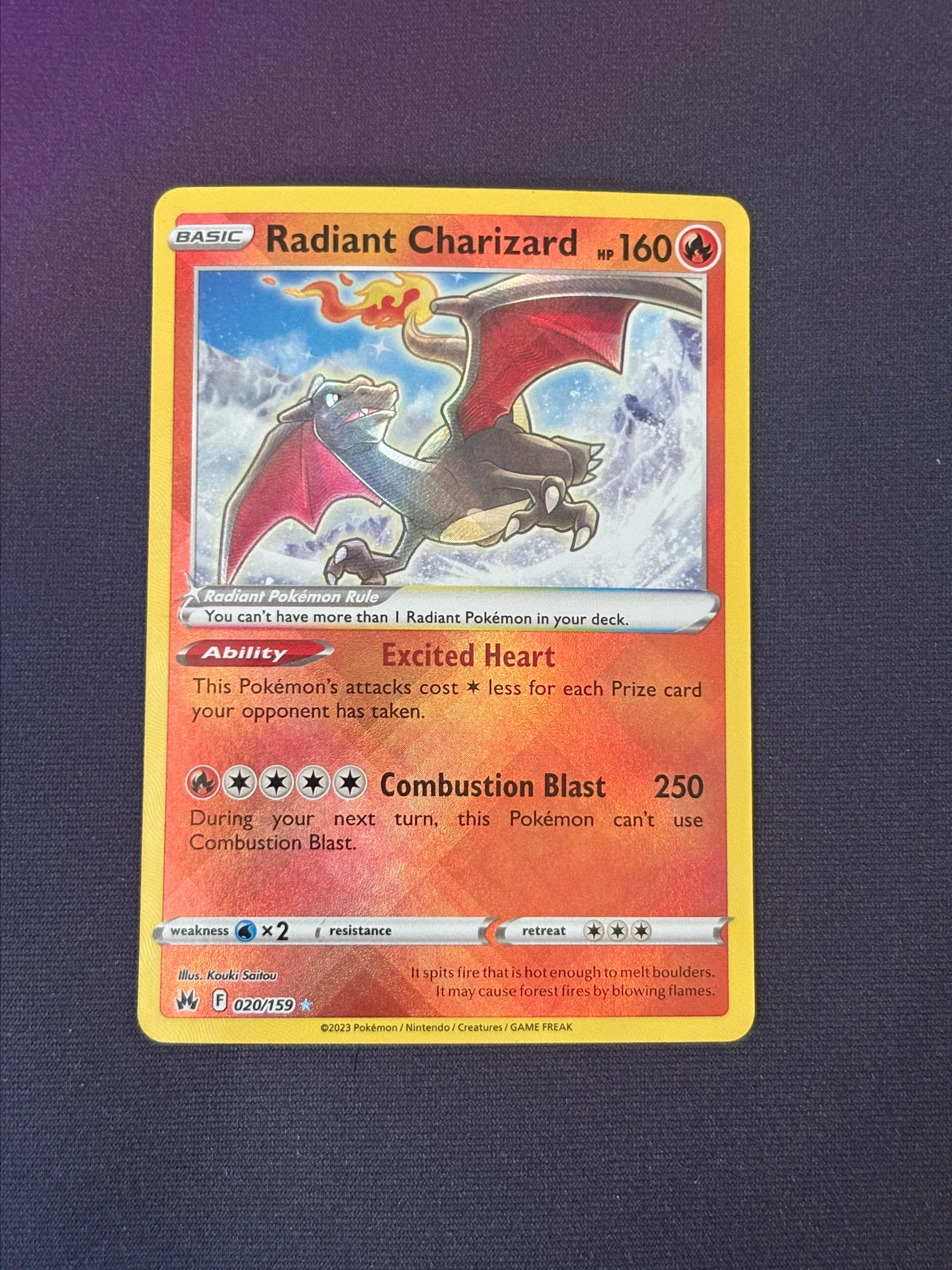 Radiant Charizard - 020/159 - Crown Zenith  Whatnot: Shop, Sell, Connect