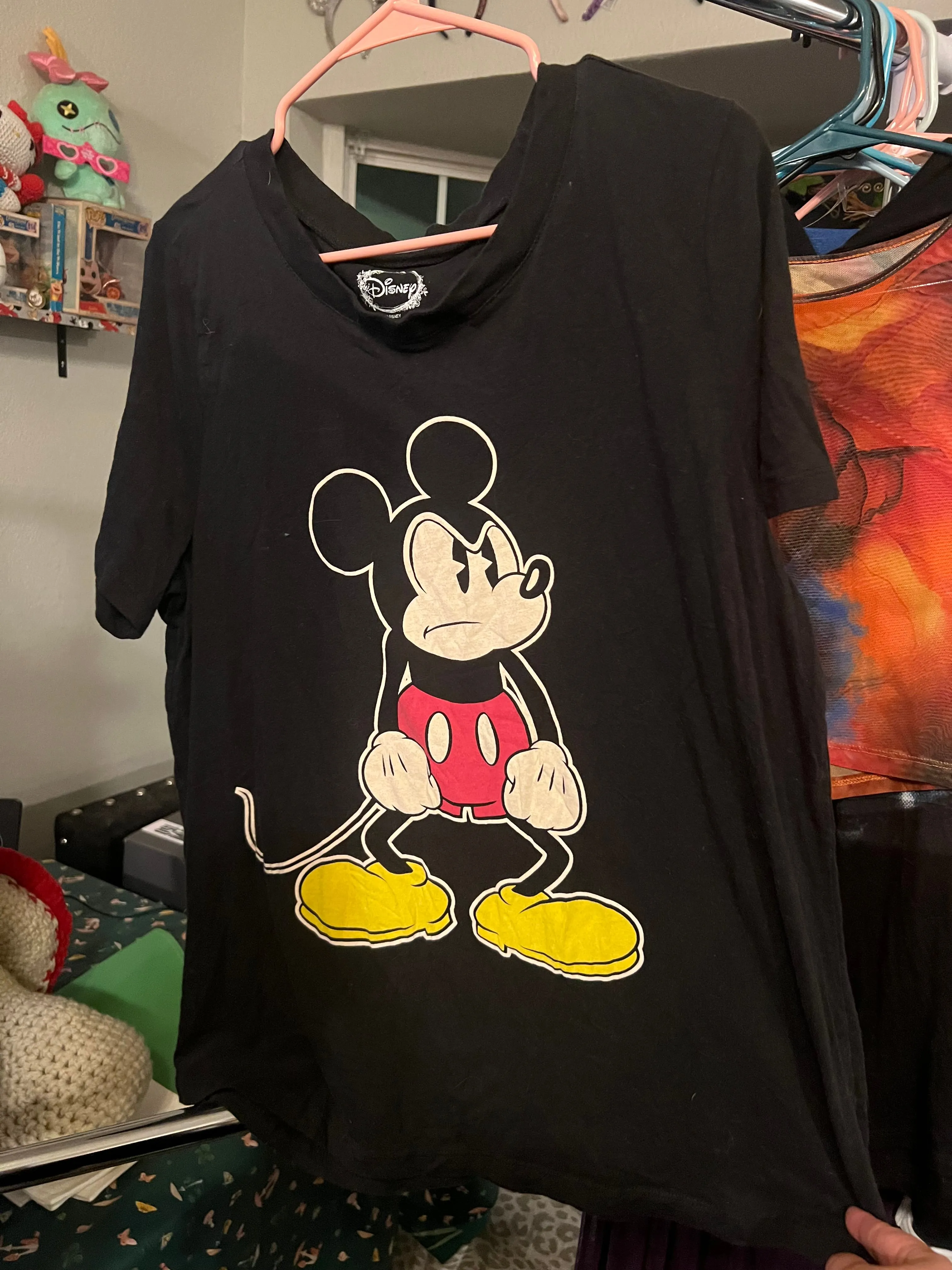 Product image for Angry Mickey Mouse tee