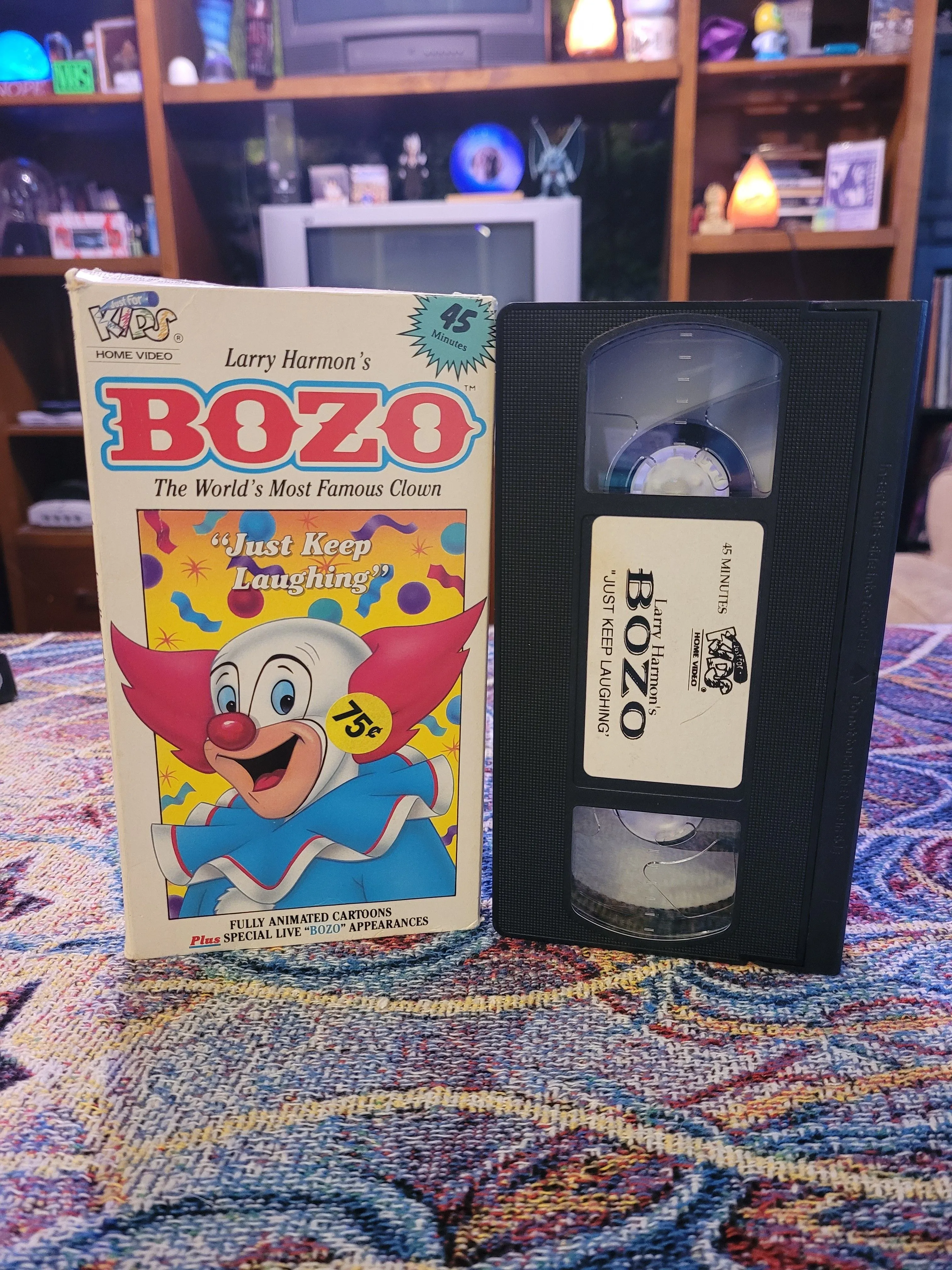 Product image for VHS - Bozo The World's Most Famous Clown "Just Keep Laughing"