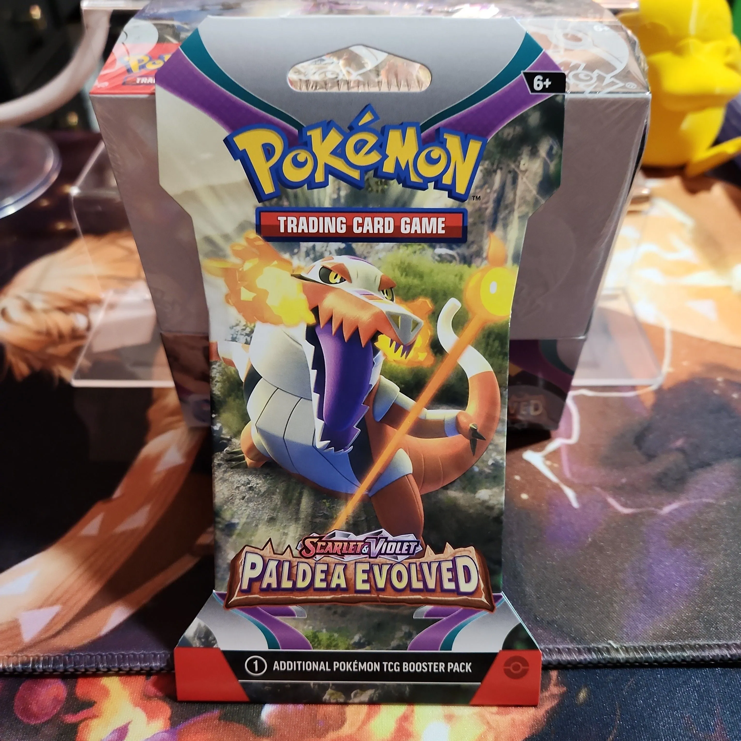 Product image for Paldea hanger booster pack bounty Active.