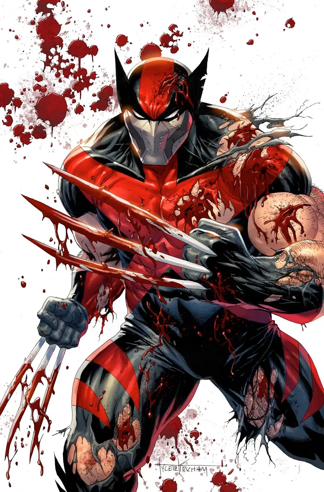 Product image for Ultimate Wolverine #1 MegaCon Exclusive Tyler Kirkham Virgin Battle Damage