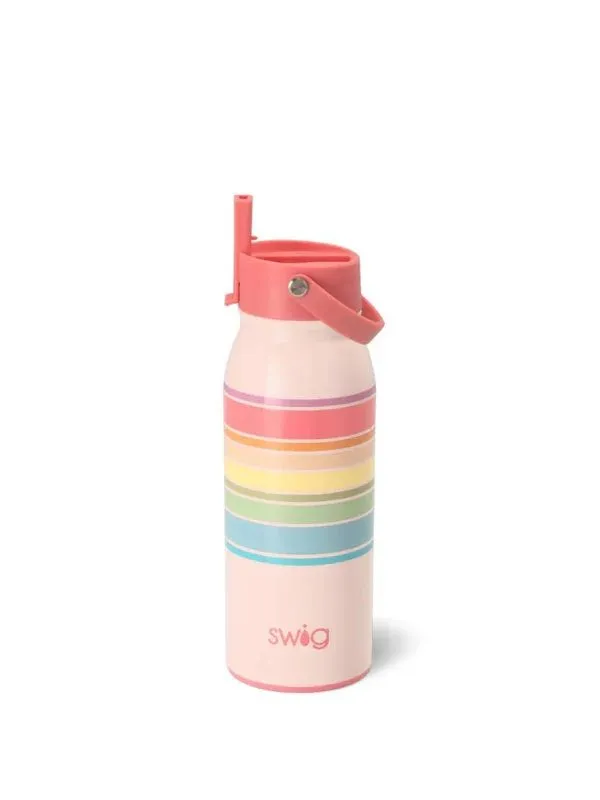 Product image for SWIG Life 36 oz Flip + Sip Water Bottle Tumbler - GOOD VIBRATIONS