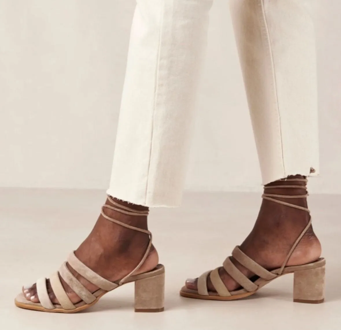 Product image for Alohas Letizia Suede Sandals