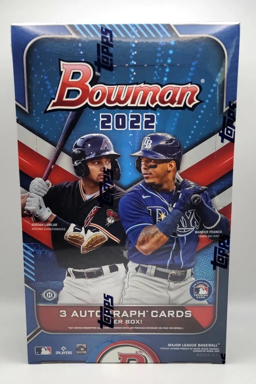 Product image for 2022 Bowman Jumbo Box (3 Autos)