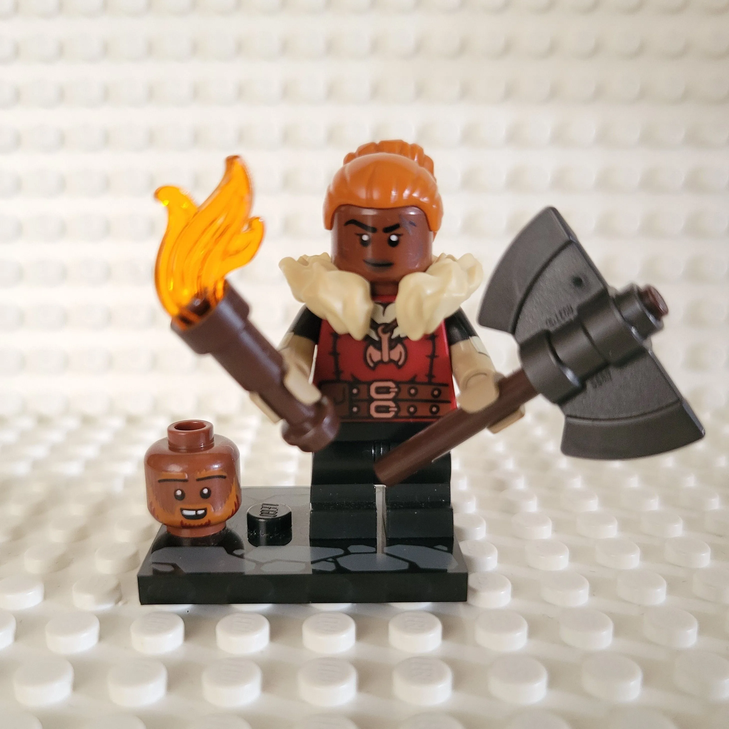 Product image for LEGO - D&D CMF - Female Dwarf Barbarian 