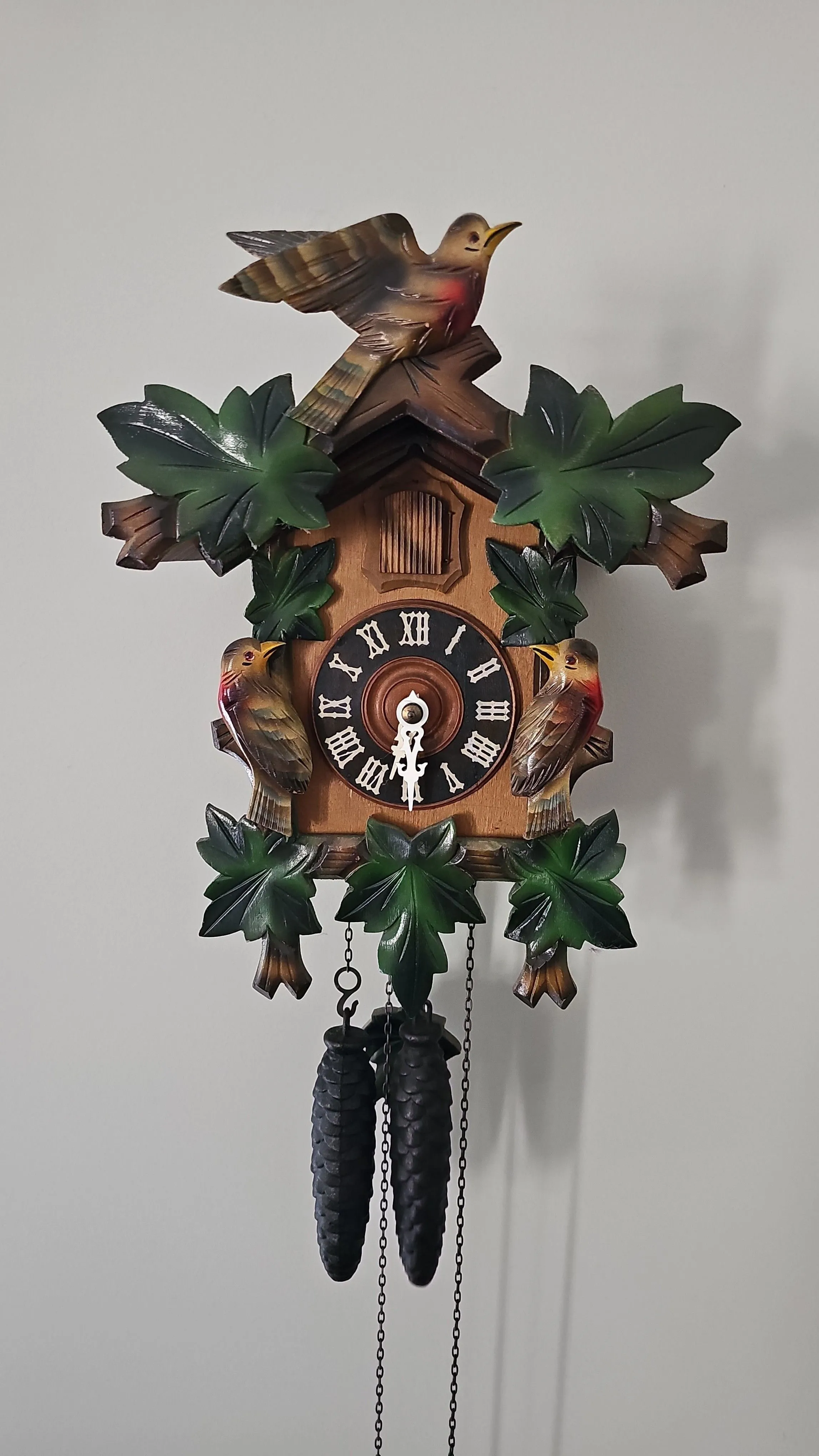 Product image for #2 1940's  German Cuckoo Clock