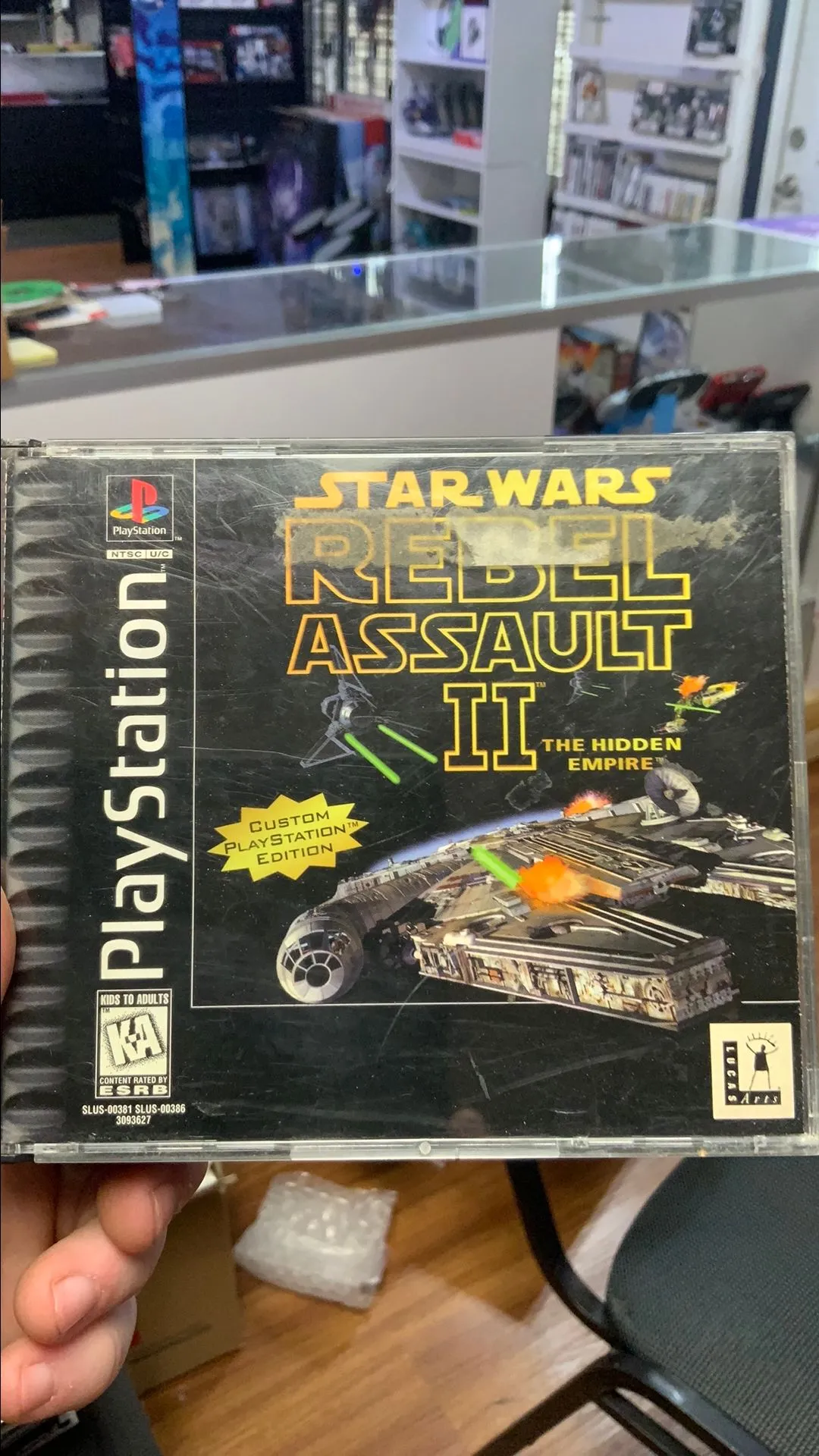 Product image for Star Wars Rebel Assault II The Hidden Empire