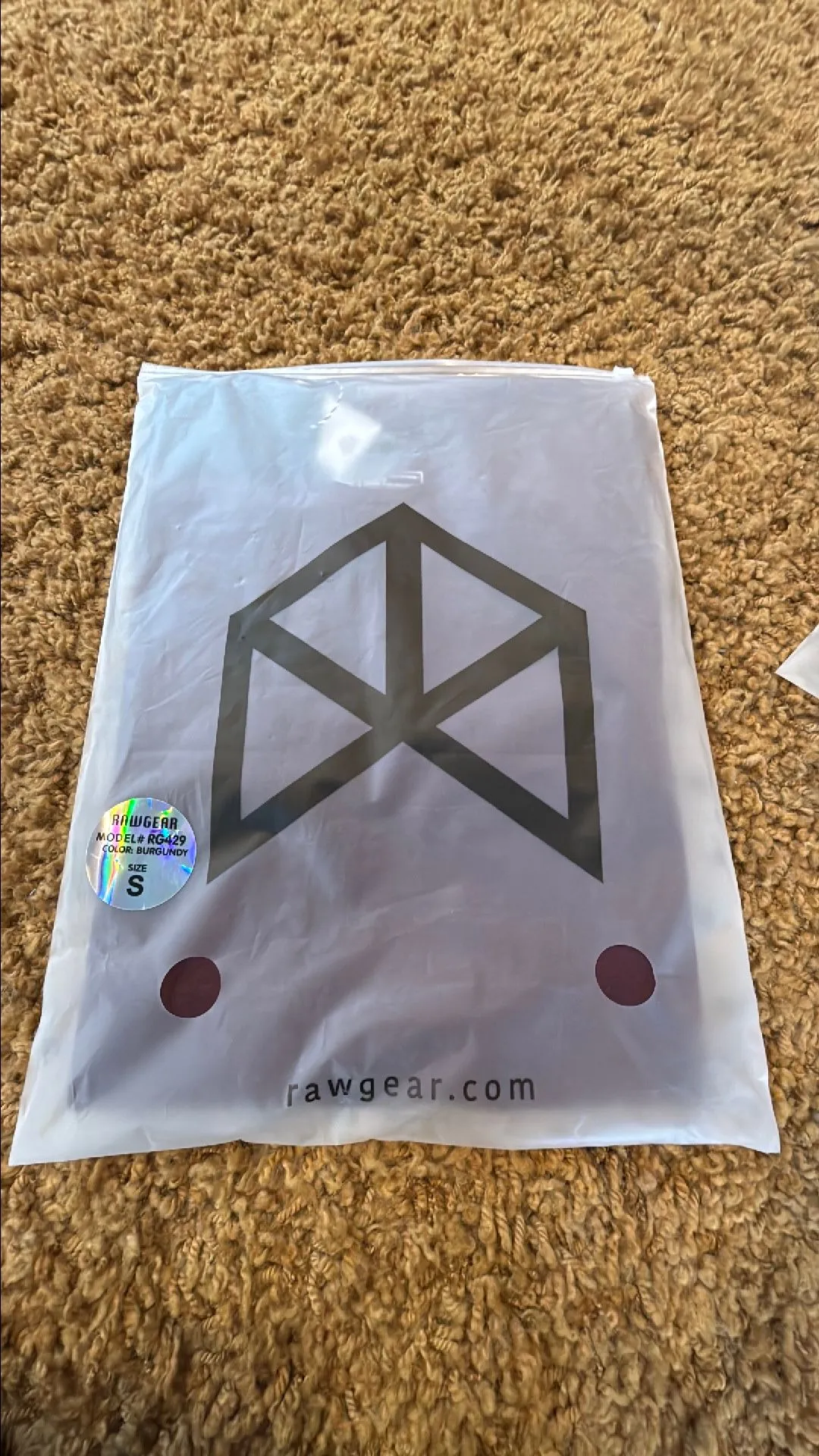 Product image for Rawgear Burgundy or Green Long Sleeve  size Small RG429
