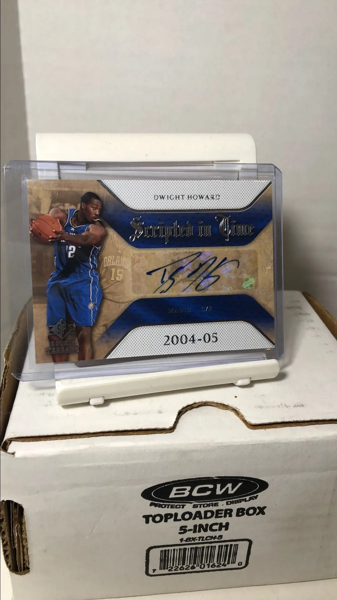 Product image for Dwight Howard 2007-08 SP Rookie Threads Scripted In Time Auto