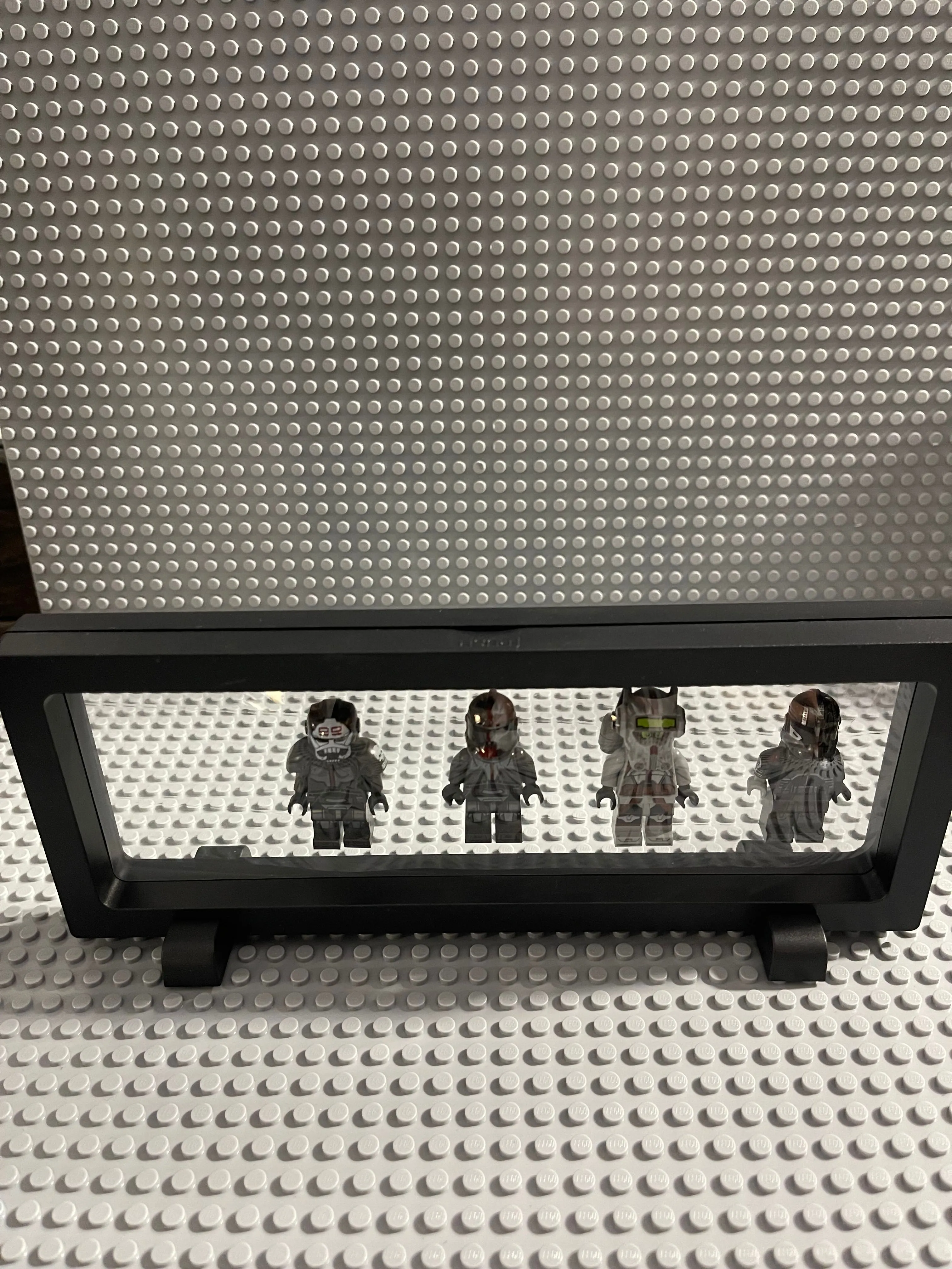 Product image for LEGO Minifigure Display Case 9 x 3.54 x 0.75 inches Read Description