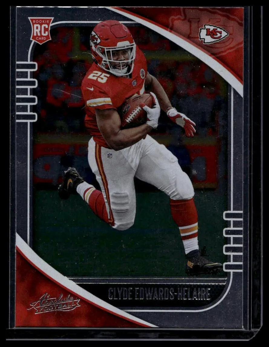 Product image for 2020 Panini Absolute #118 Clyde Edwards-Helaire