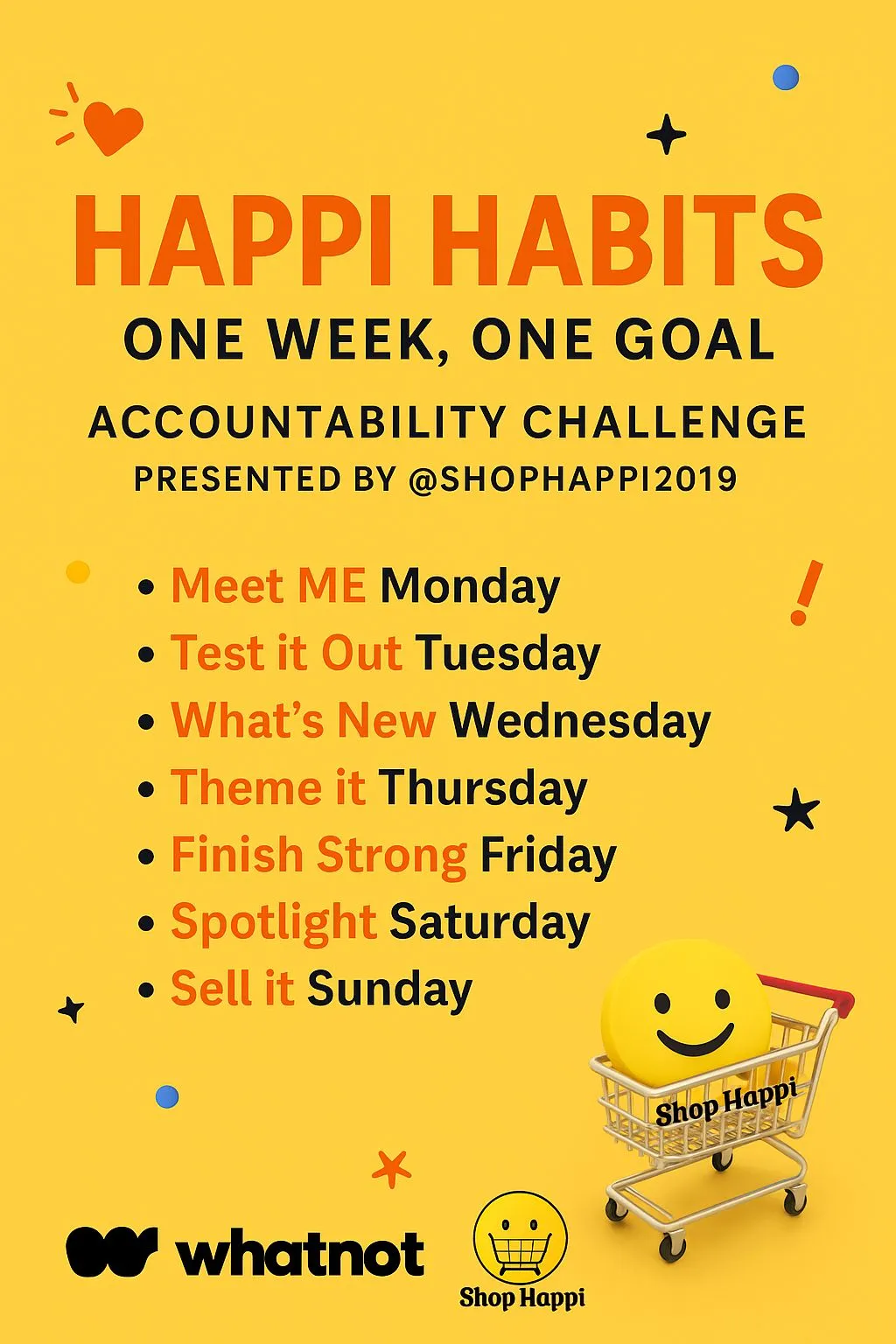 Product image for 000: Happi Habits Challenge Info