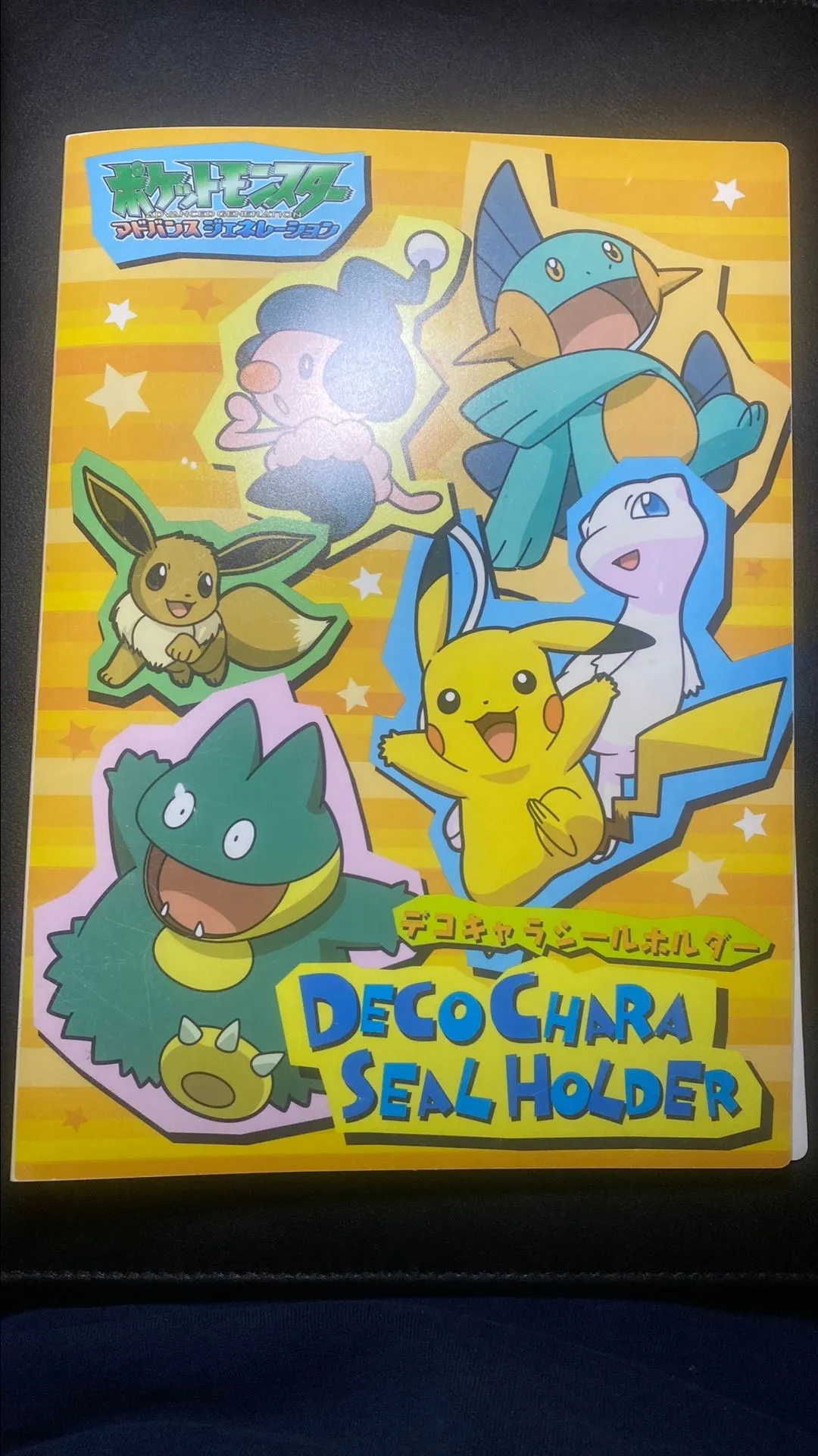 Product image for Large Official Daiichi Pan Pokémon Sticker File