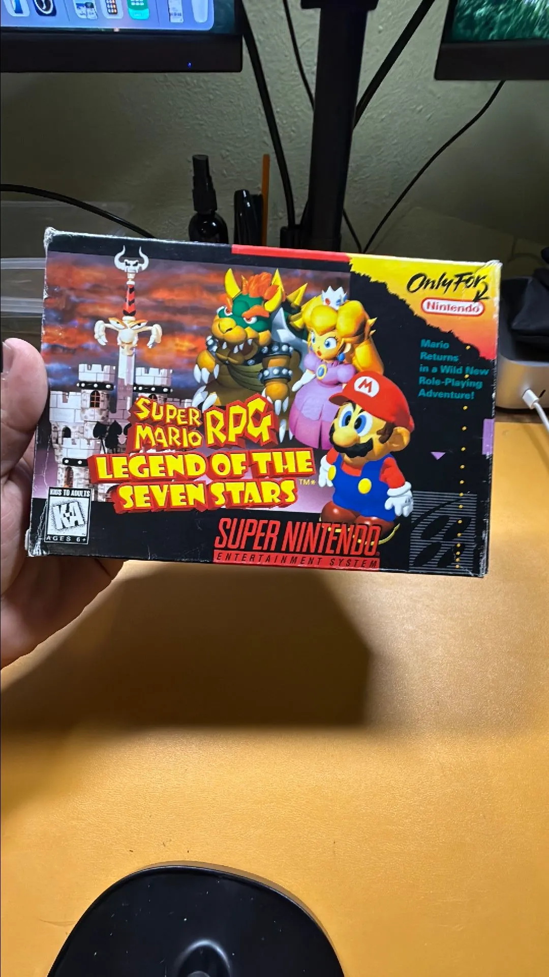 Product image for Super Mario RPG, legend of the seven stars
