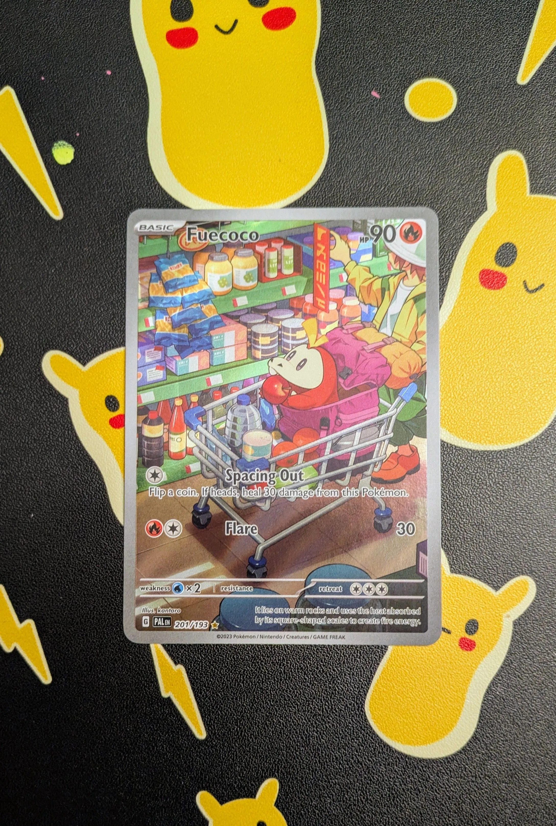 Product image for Pokemon - Fuecoco #201(Free Gold)