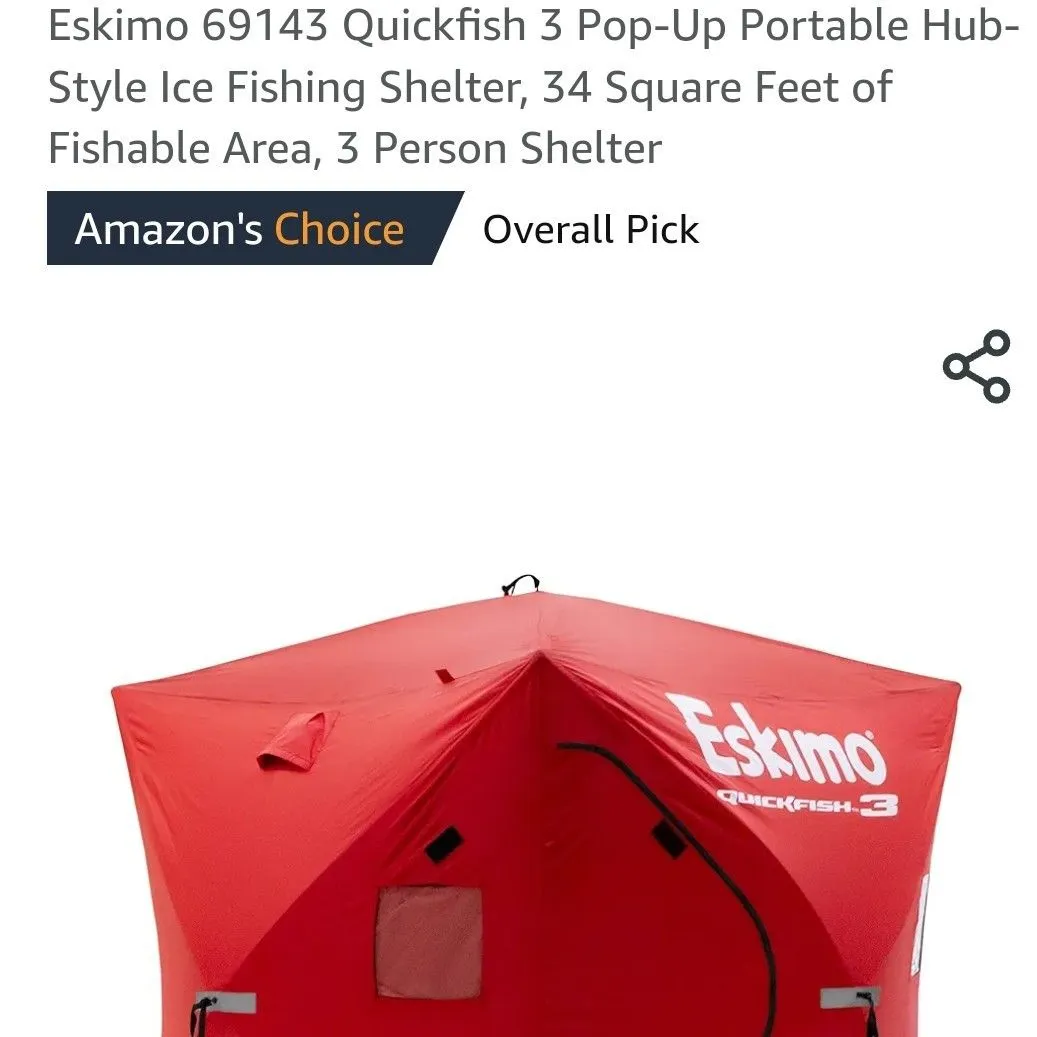 Product image for ice fishing shelter insulated