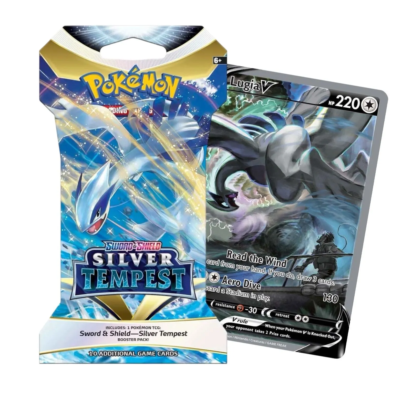 pokemon silver tempest sleeved booster pack Pokmon TCG: Sword & Shield-Silver Tempest Sleeved Booster Pack (10 Cards)