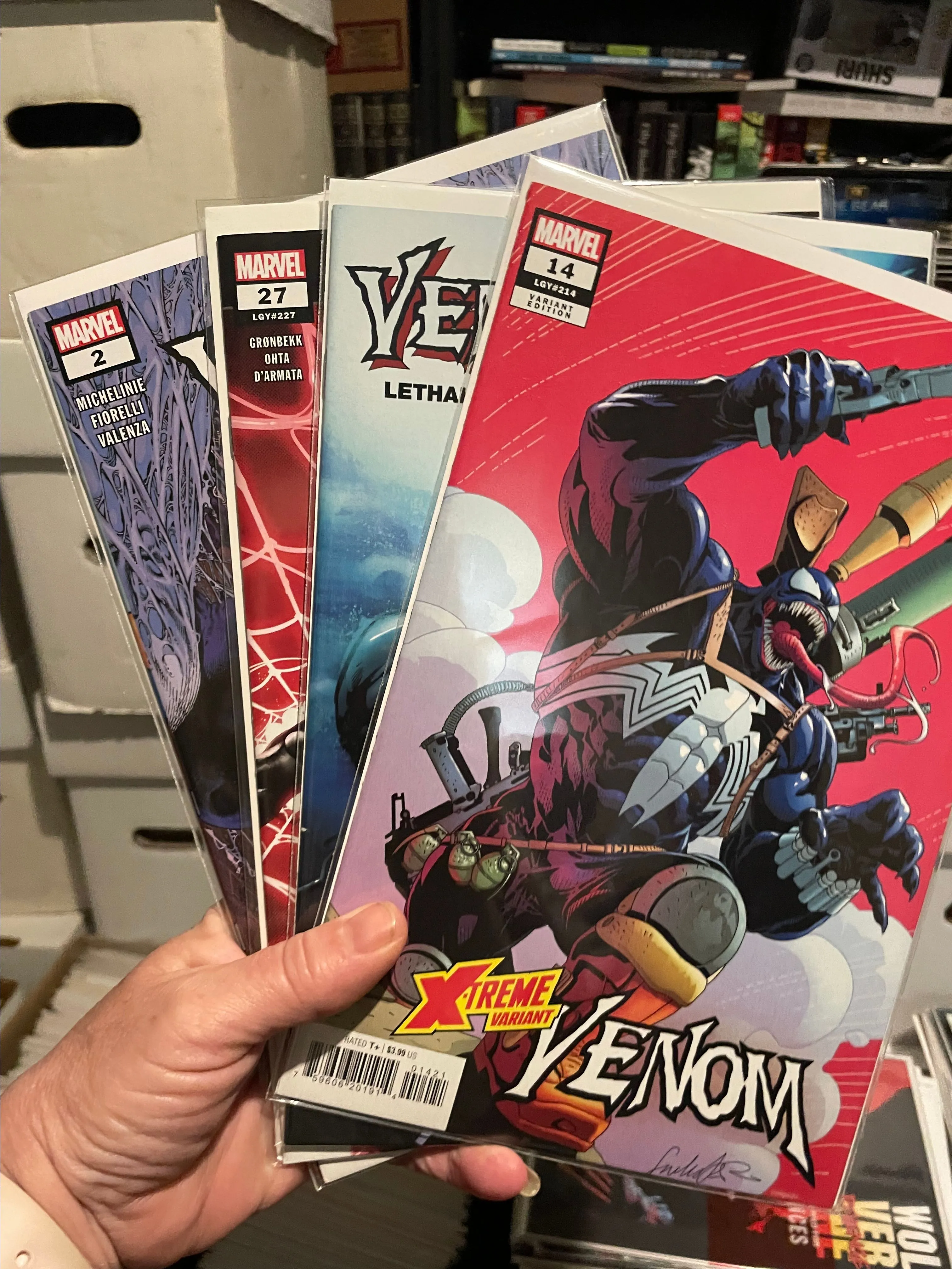 Product image for Venom Lot of 4
