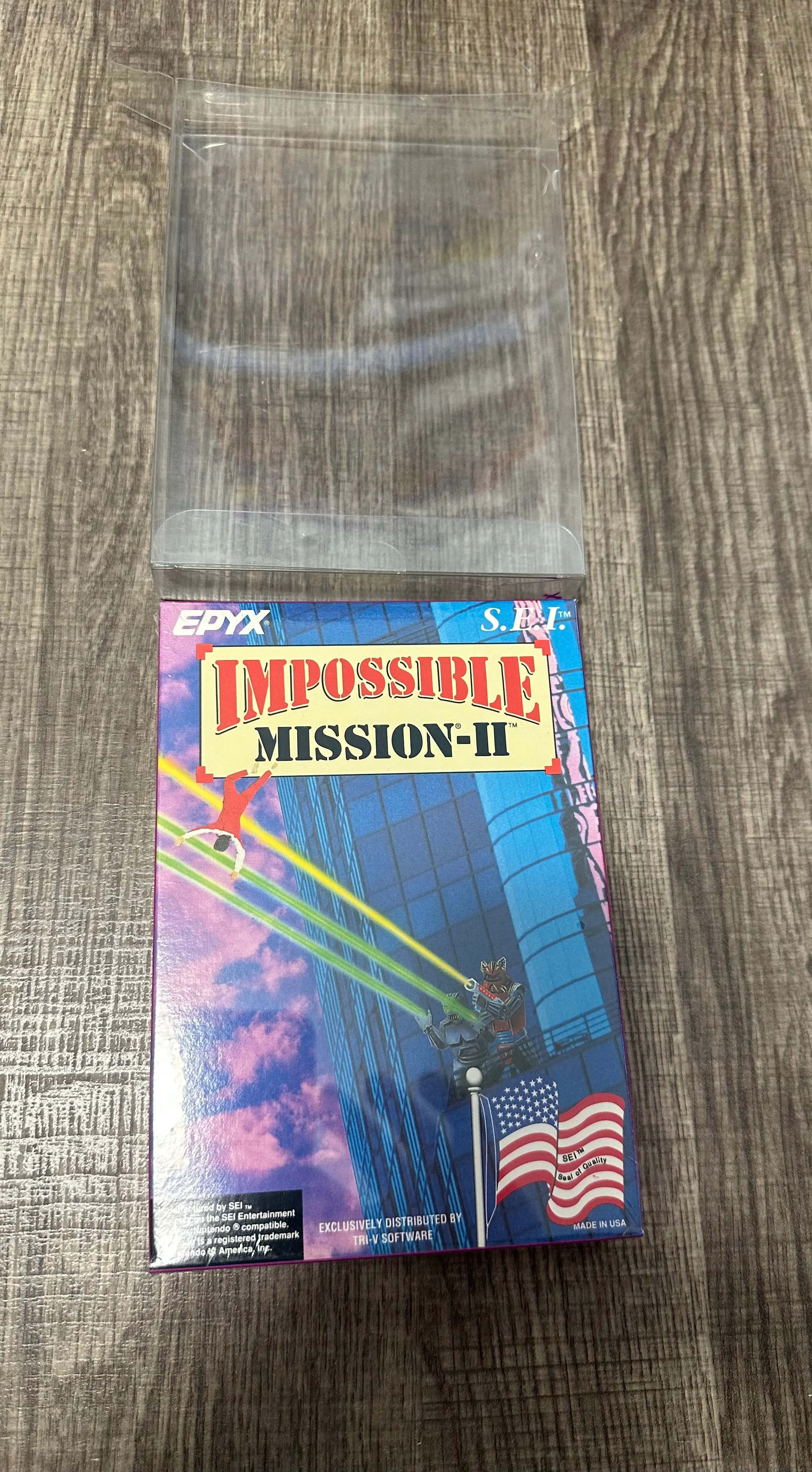 Product image for Impossible mission II game sealed for nes