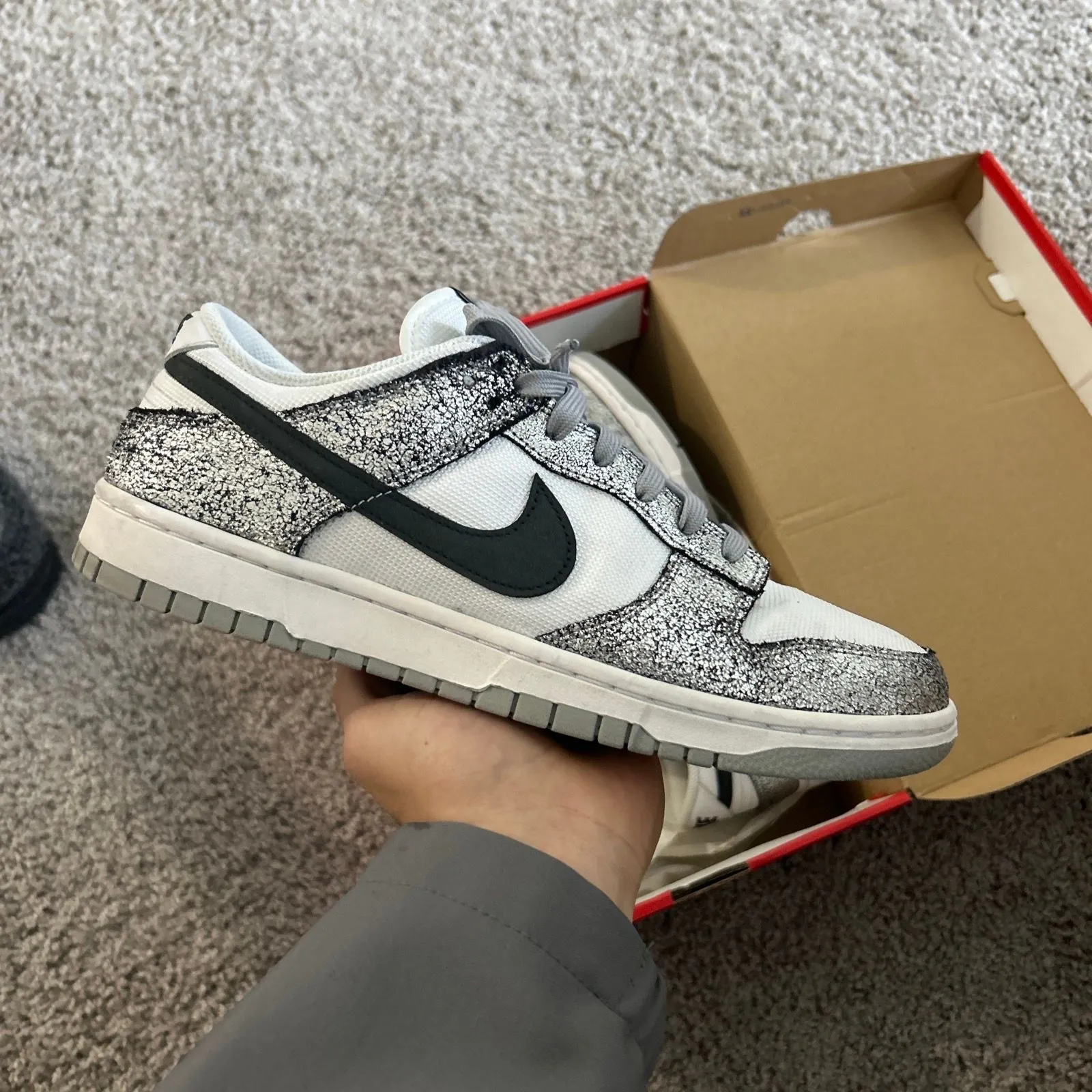 Product image for Dunk metallic silver