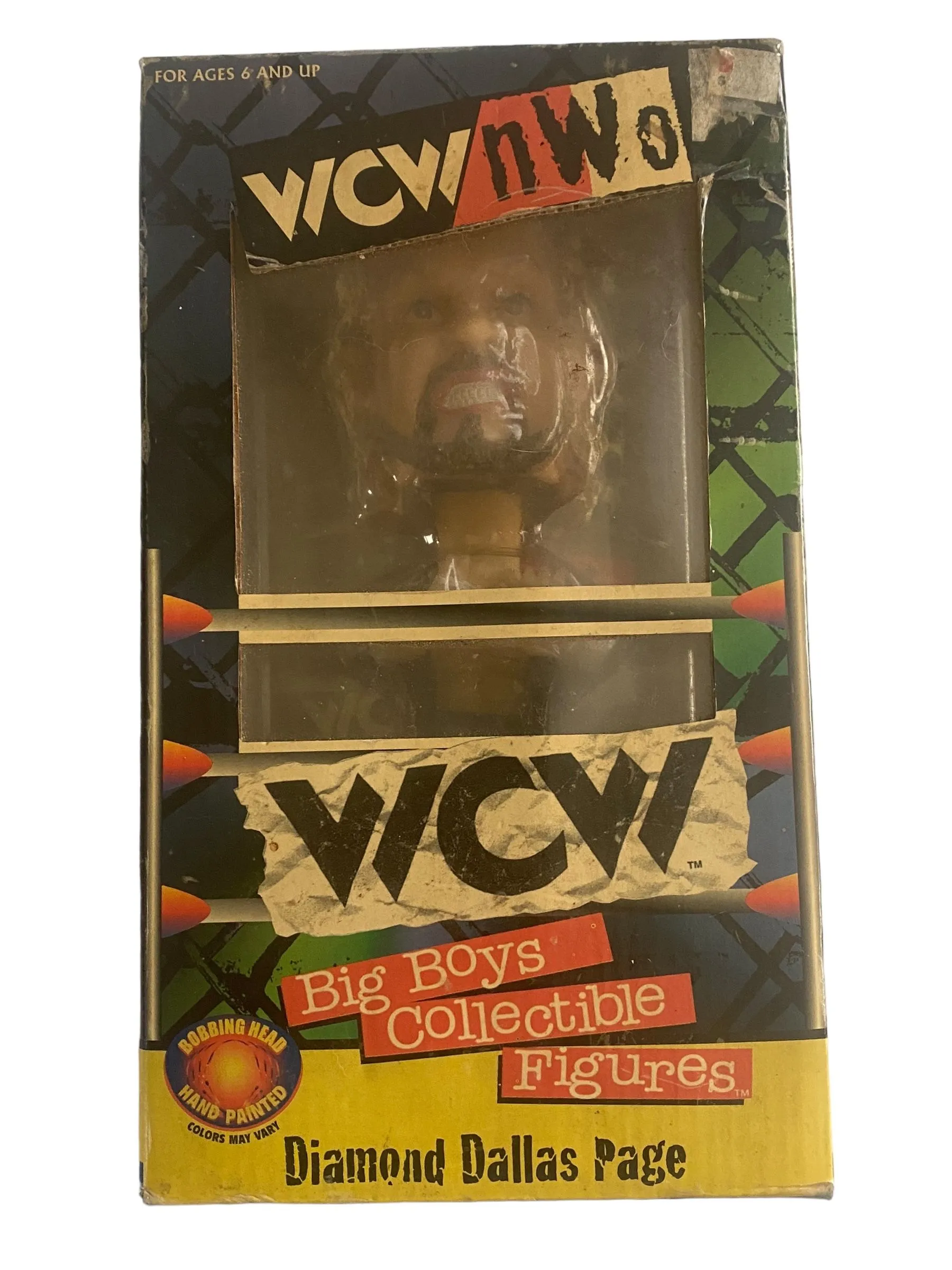 Product image for WCW/NWO Diamond Dallas Paige DDP bobblehead doll new in box