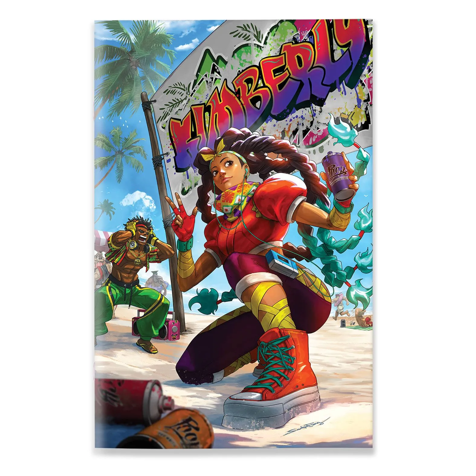 Product image for Street Fighter Masters: Game Gals #1 Santa Fung Kimberly Virgin
