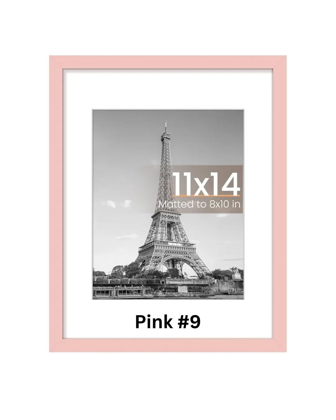 Product image for Frames B- Frame Only 11x14 with Mat. Chose your color