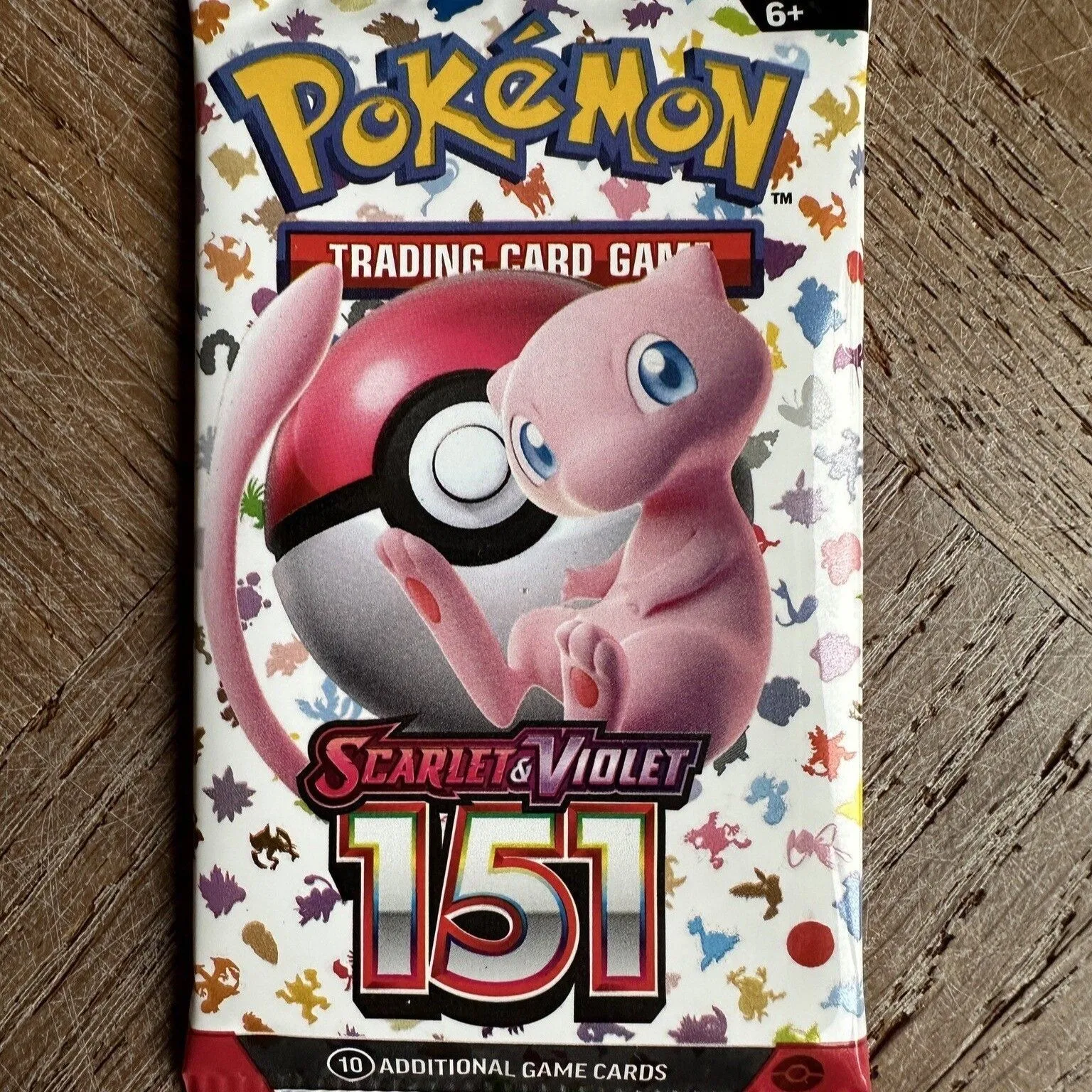 Product image for POKÉMON TCG - SCARLET & VIOLET - 151 - BOOSTER PACK - ONE (1)
