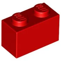 Product image for 100x Brand New 1x2 Lego Brick