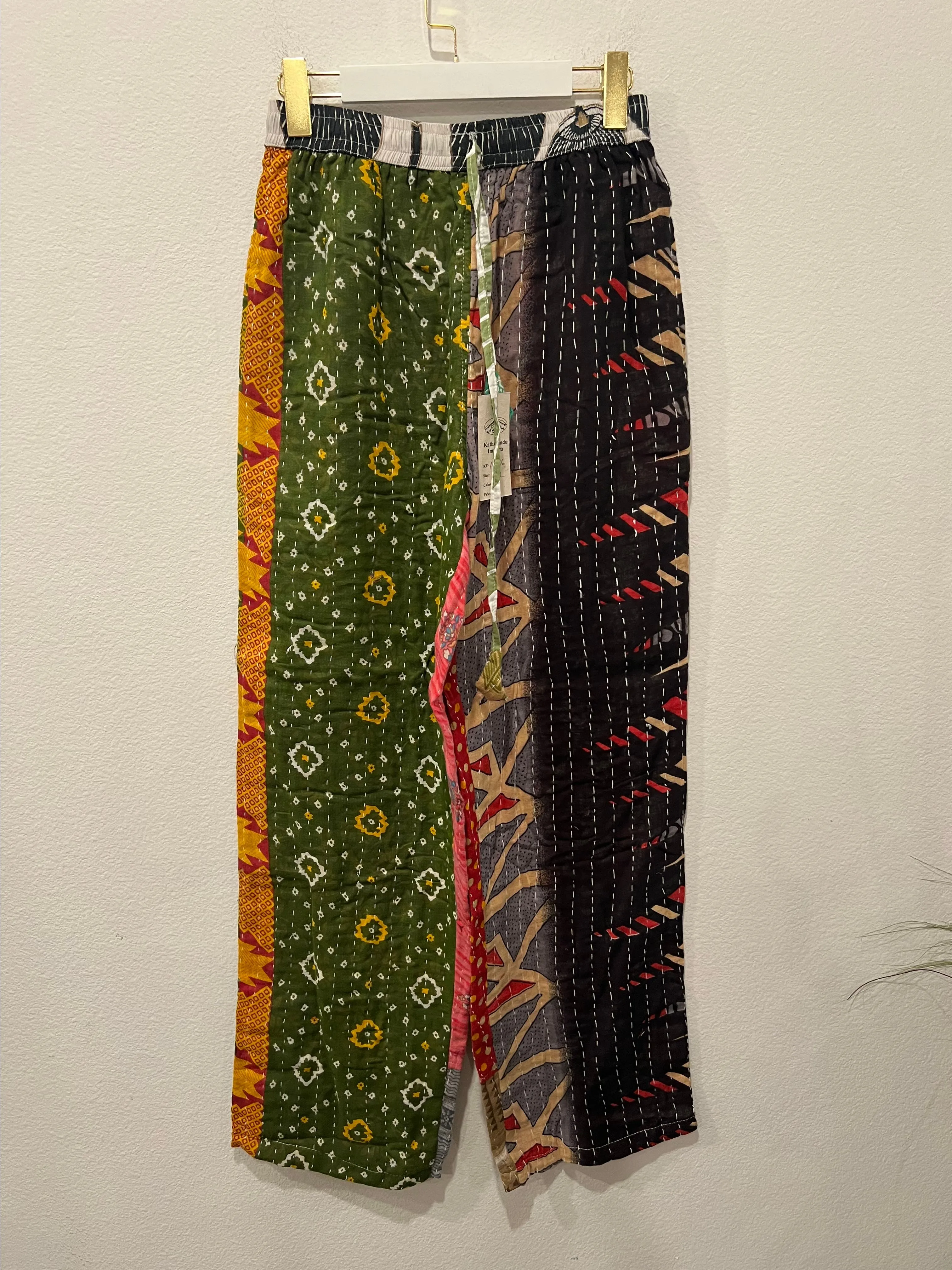 Product image for Colorful Quilted Patterned Pants by Kathmandu Size M/L