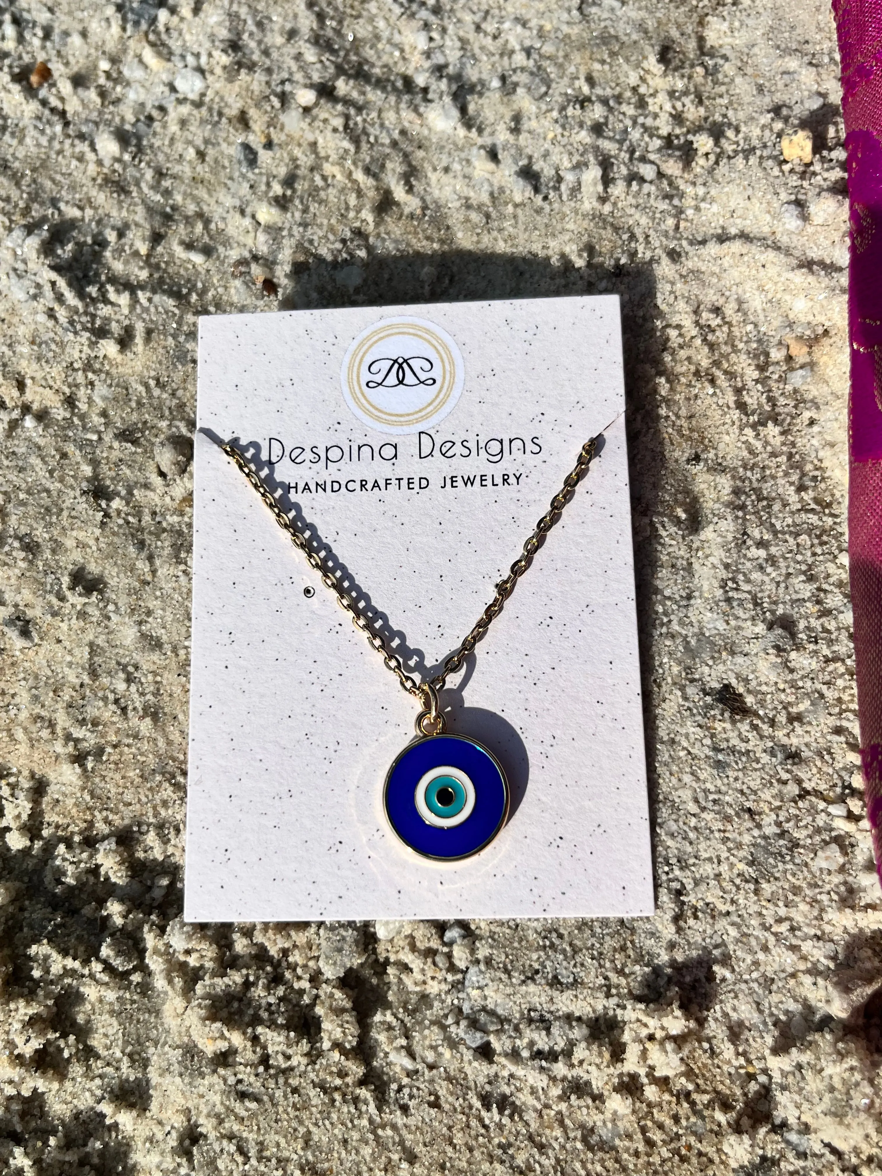 Product image for Evil Eve charm necklace