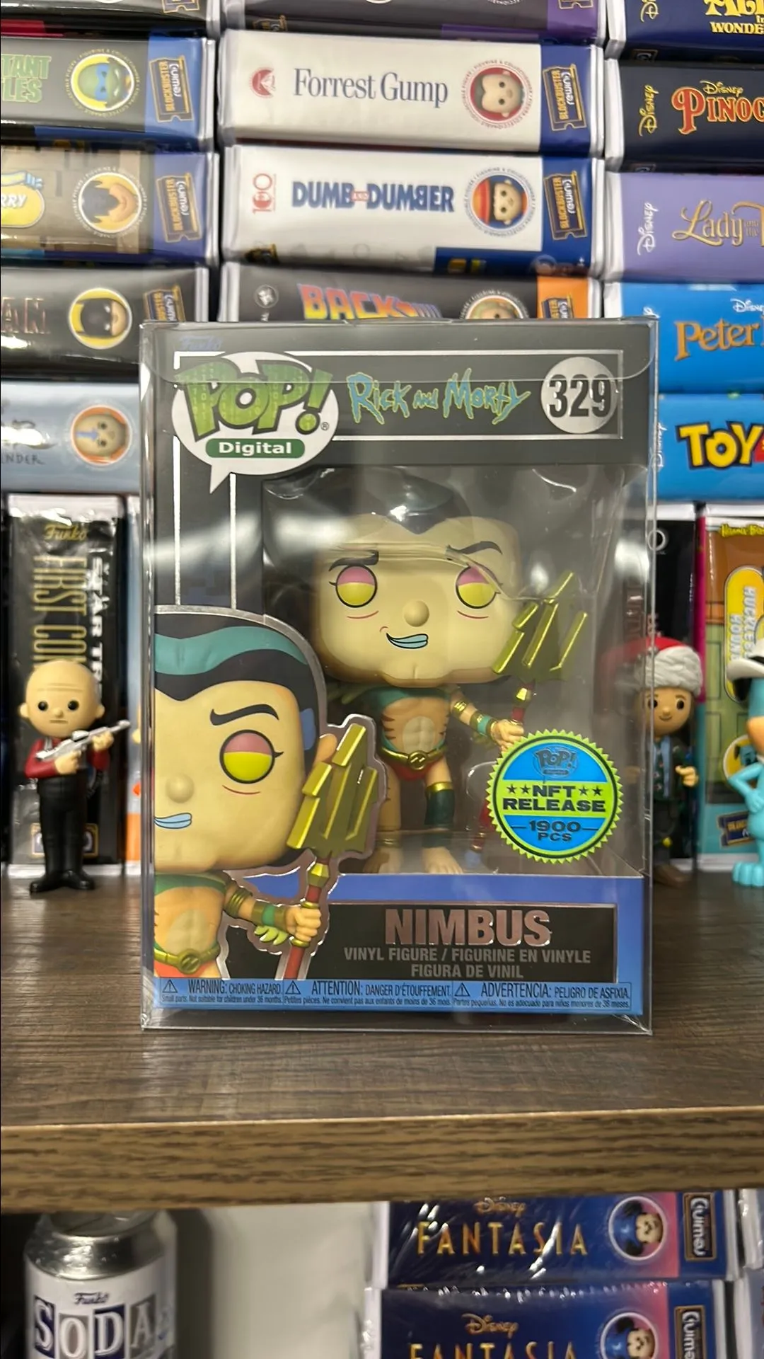 Product image for Nimbus NFT Funko Pop #329 - Rick and Morty LE 1900