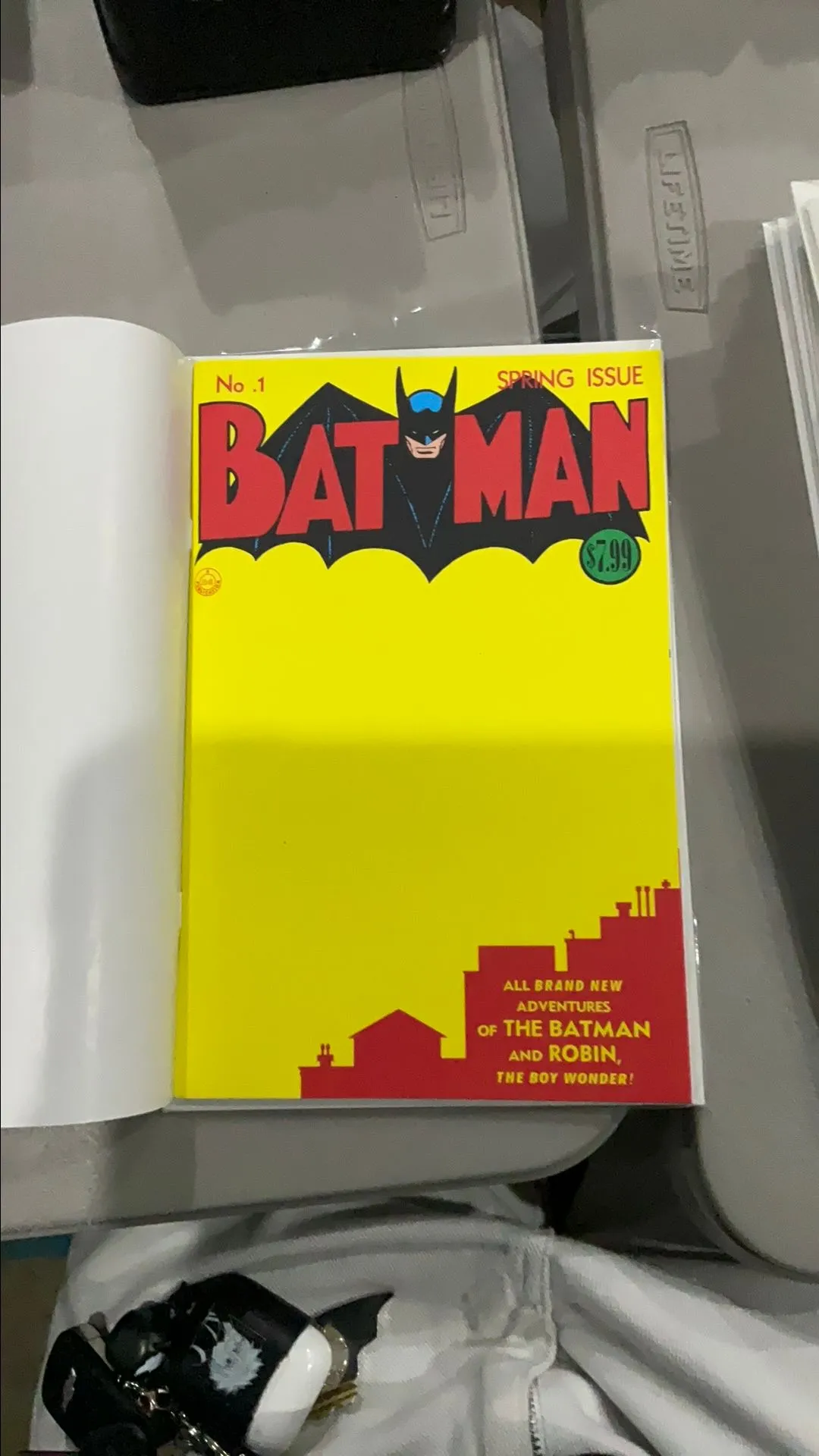 Product image for Batman #1 Facsimile Blank Variant DC