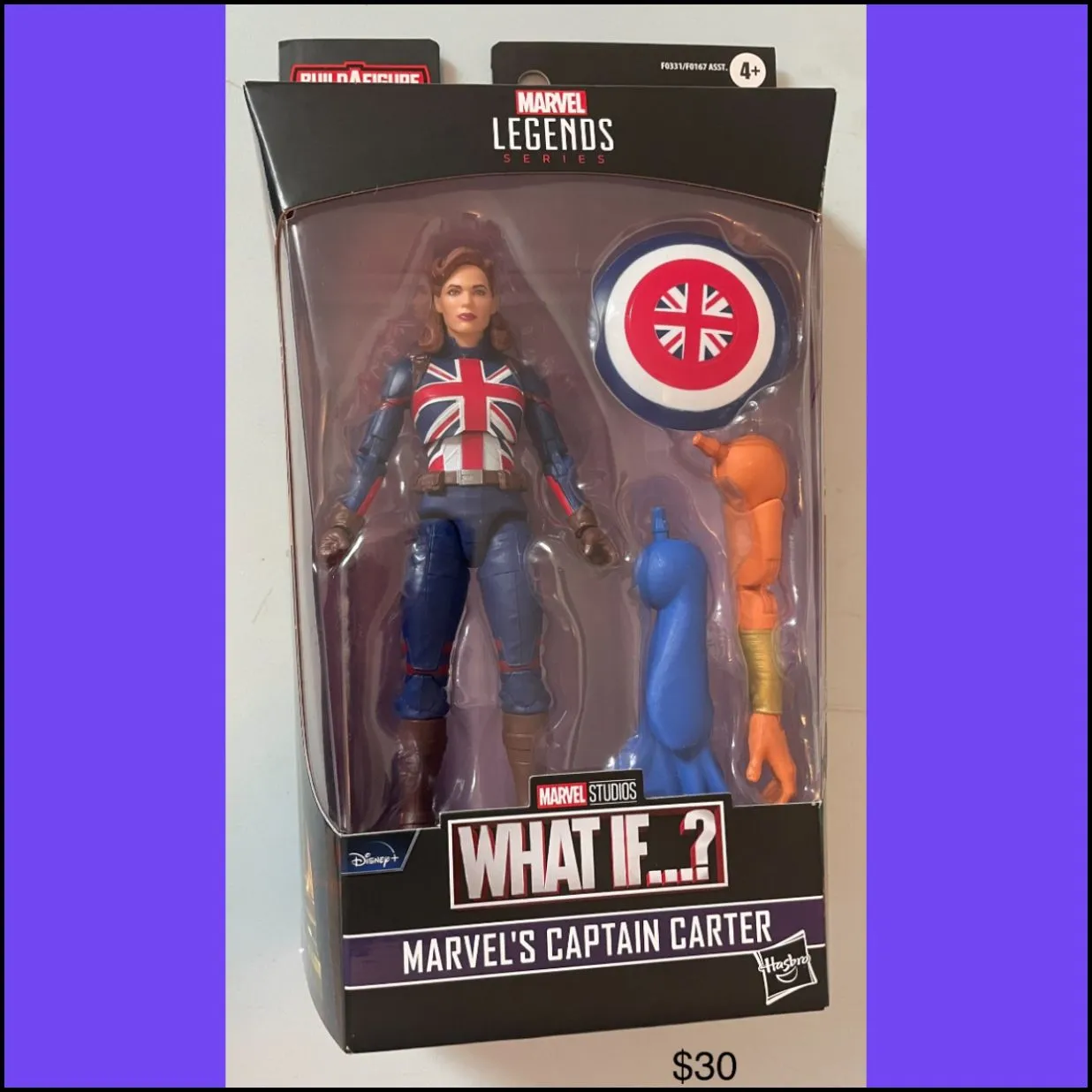 Product image for MARVEL LEGENDS CAPTAIN CARTER