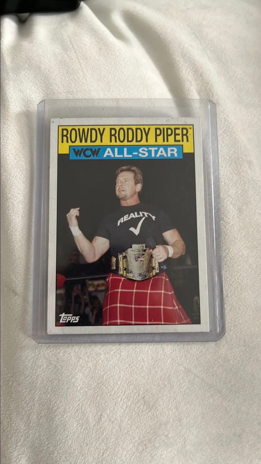 Product image for Rowdy Roddy Piper Heritage WCW All Star Insert