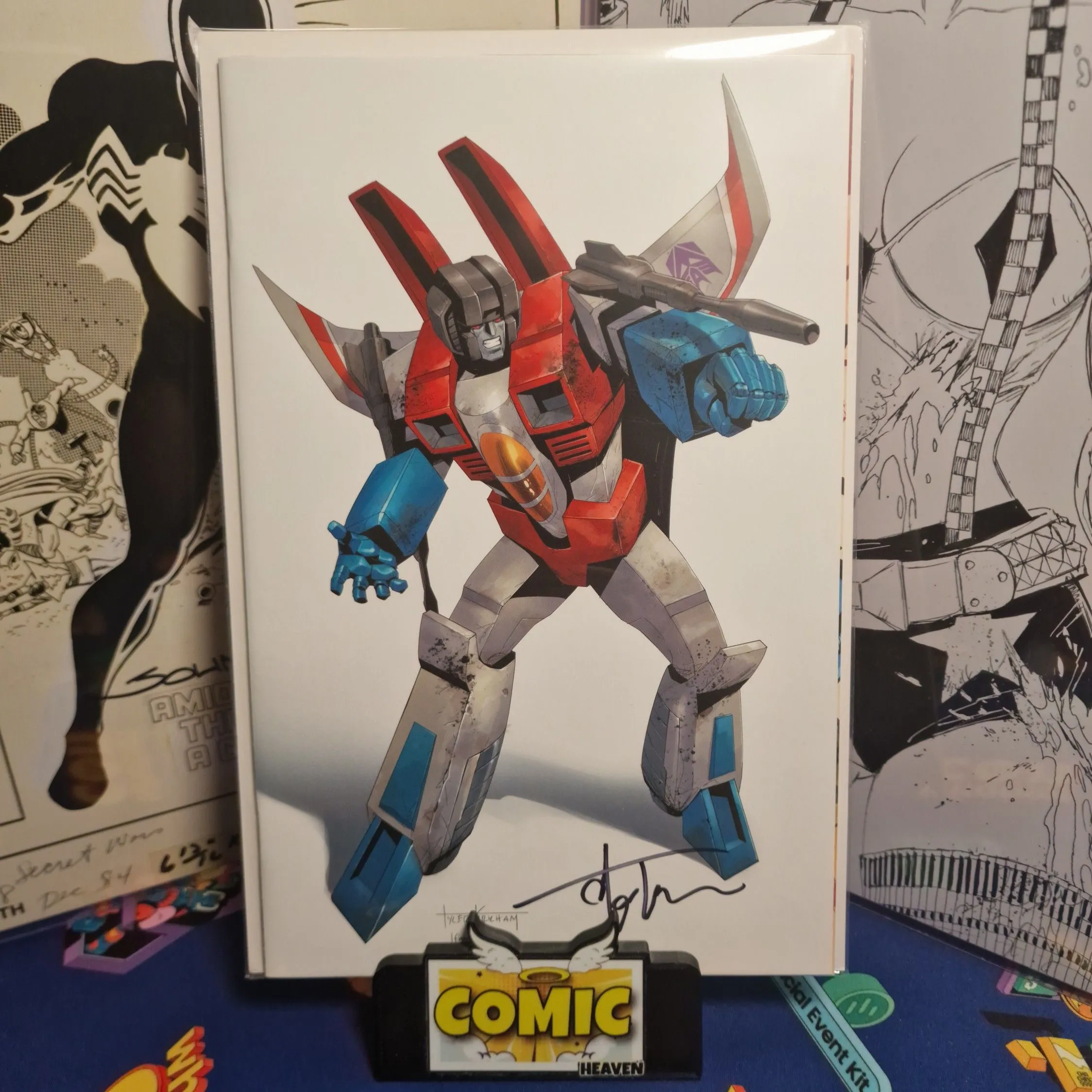 Product image for 00. Transformers #18 Signed Tyler Kirkham Virgin Exclusive 🔥 
