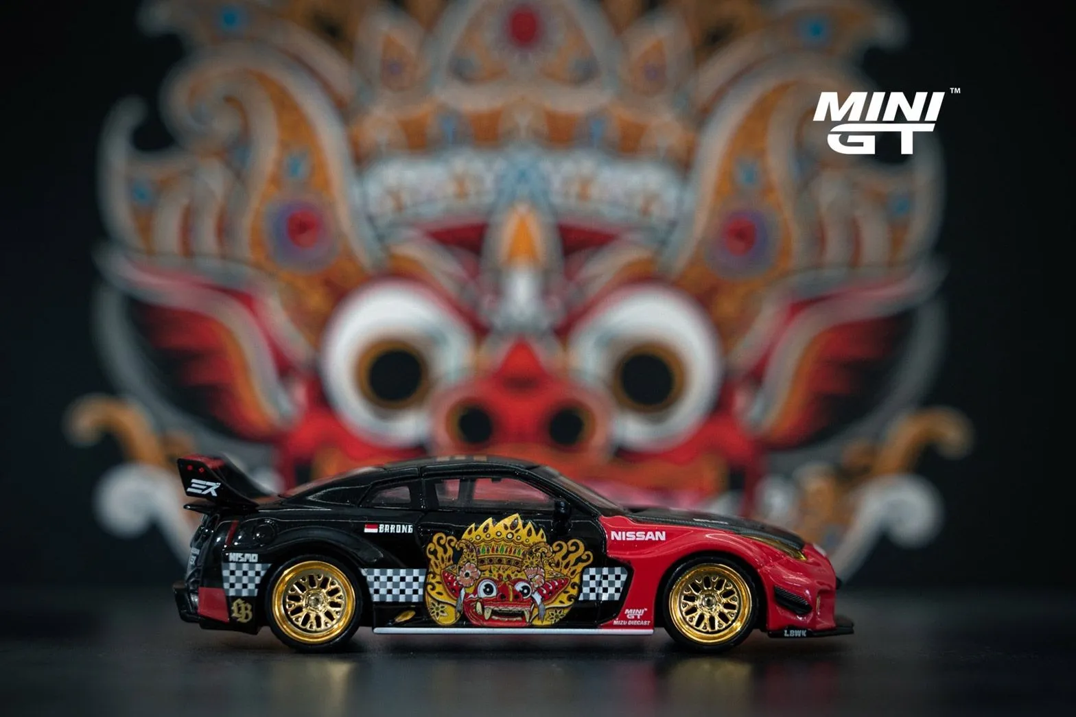 Product image for Mini GT LB-Silhouette WORKS GT NISSAN 35GT-RR VER. 1 “BARONG”