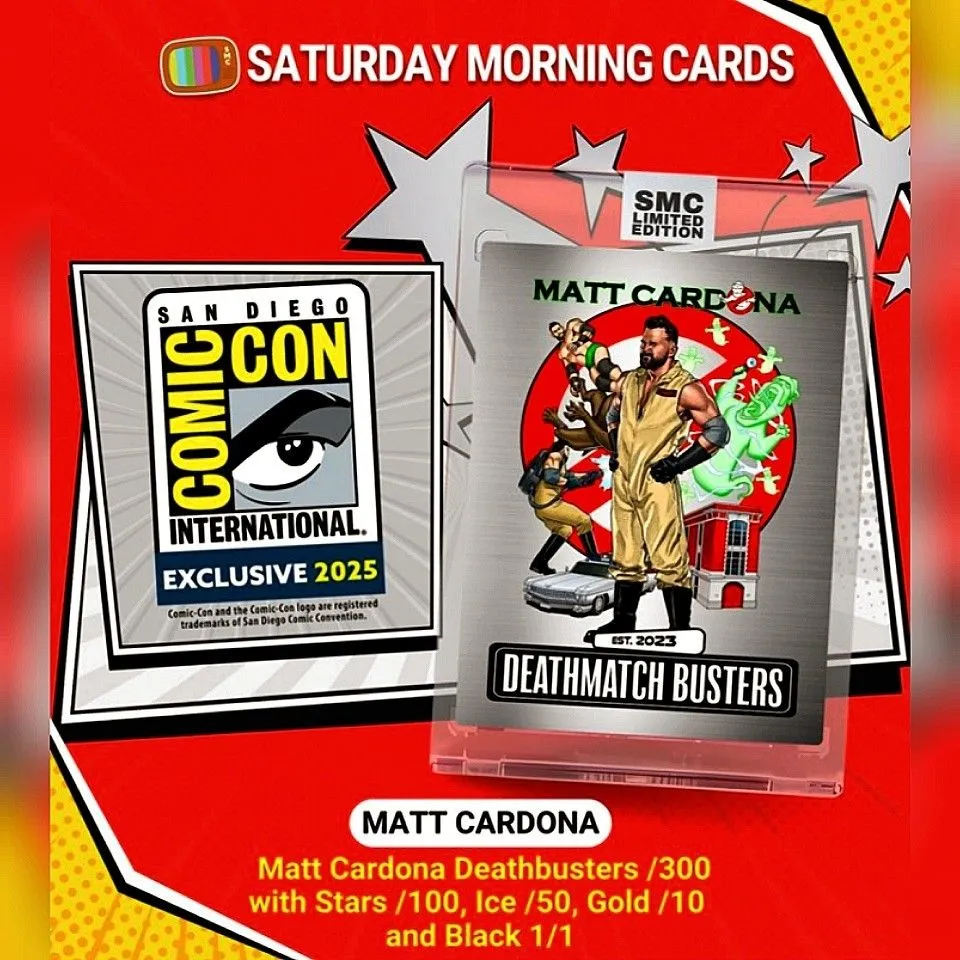 Product image for 2025 SMC SDCC Matt Cardona "Deathmatch Busters" Exclusive Box