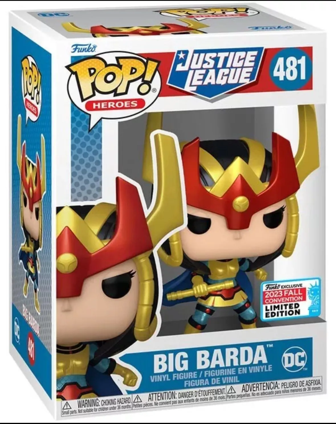 Product image for Funko Pop! DC- Justice League- Big Barda- 2023 Fall Convention Exclusive