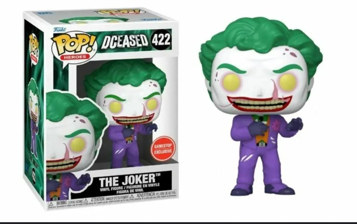 Product image for Funko Pop! Deceased- The Joker- GameStop Exclusive