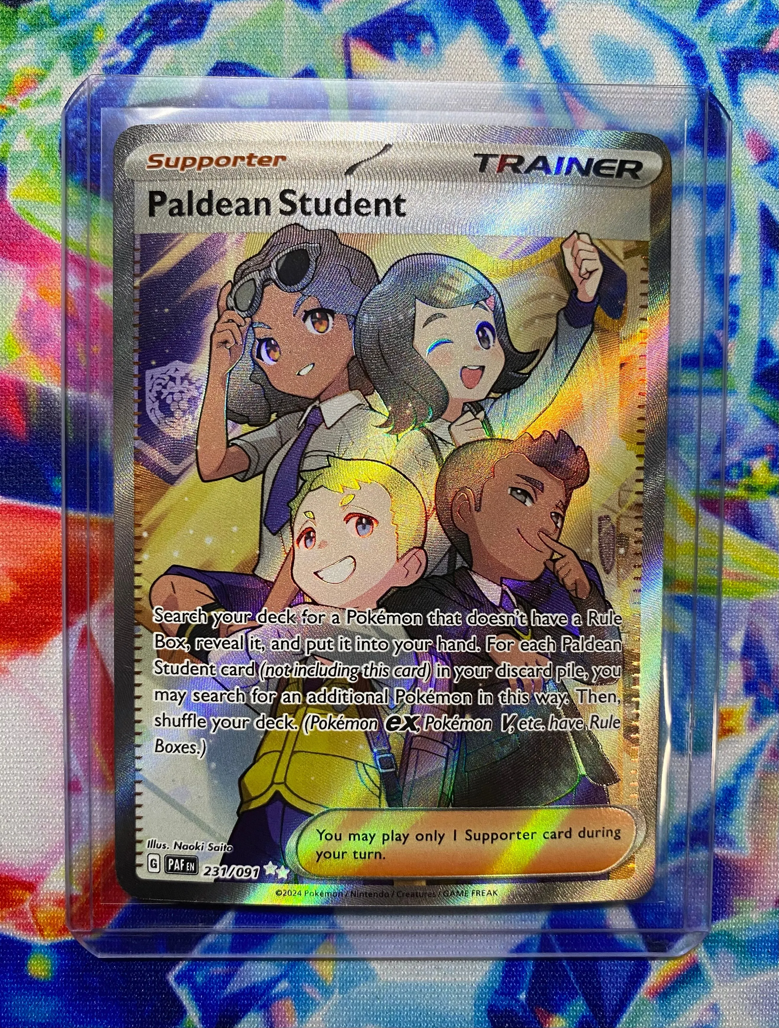 Product image for Paldean Student [Full Art] - (231/091)