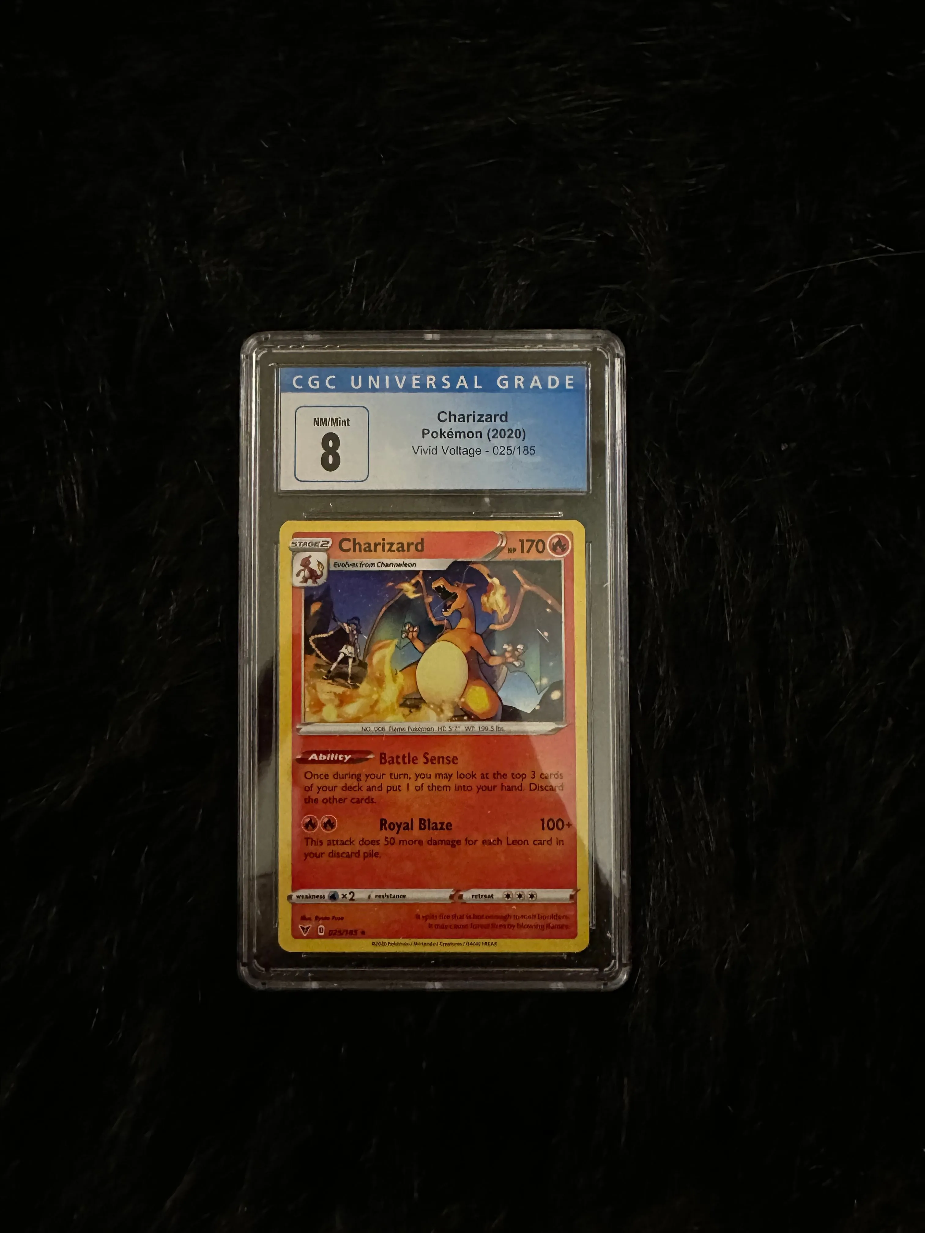 Product image for CHARIZARD 2020 MINT 8 025/185