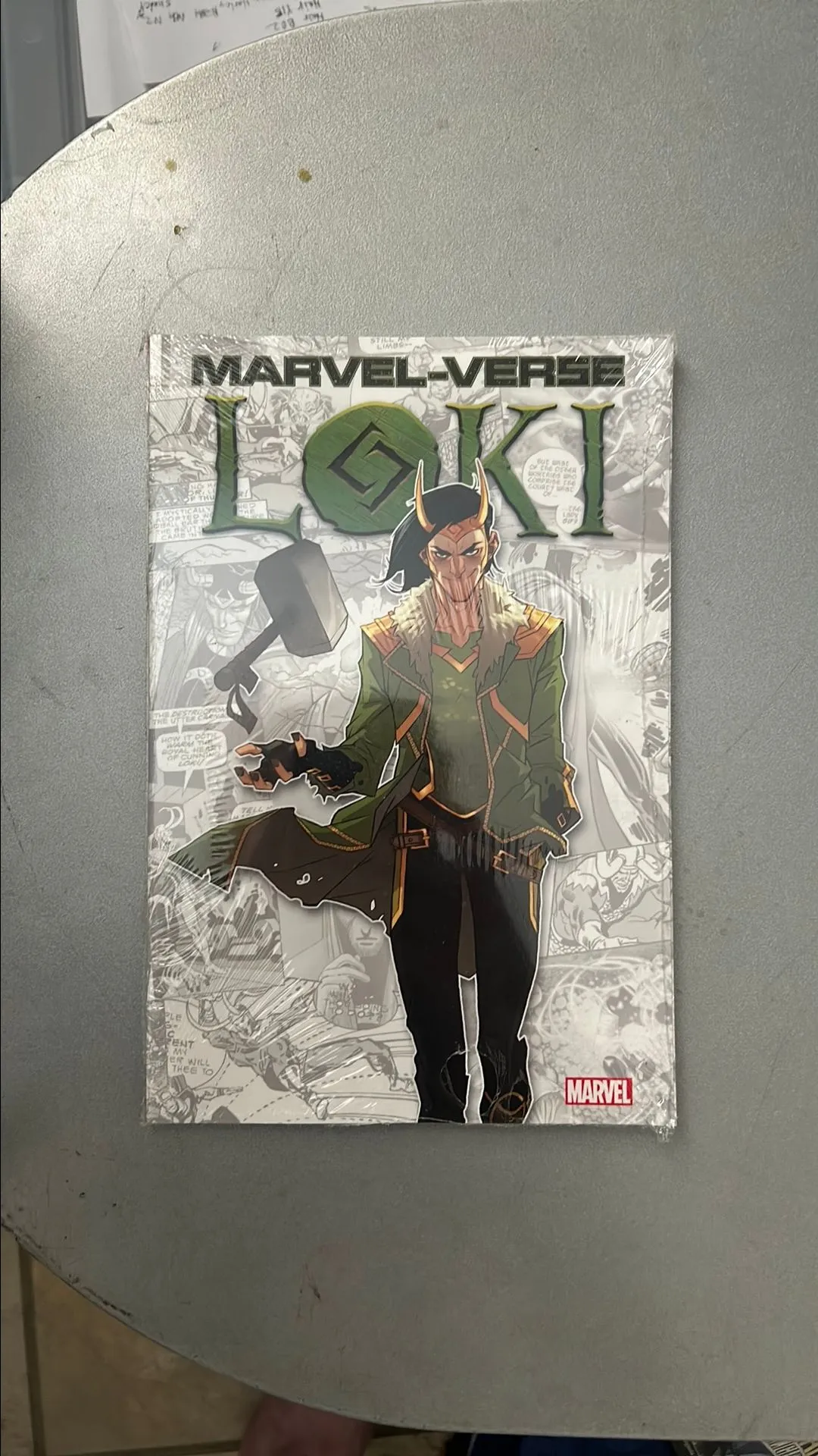 Product image for Marvel-Verse Loki Trade Paperback in plastic wrap