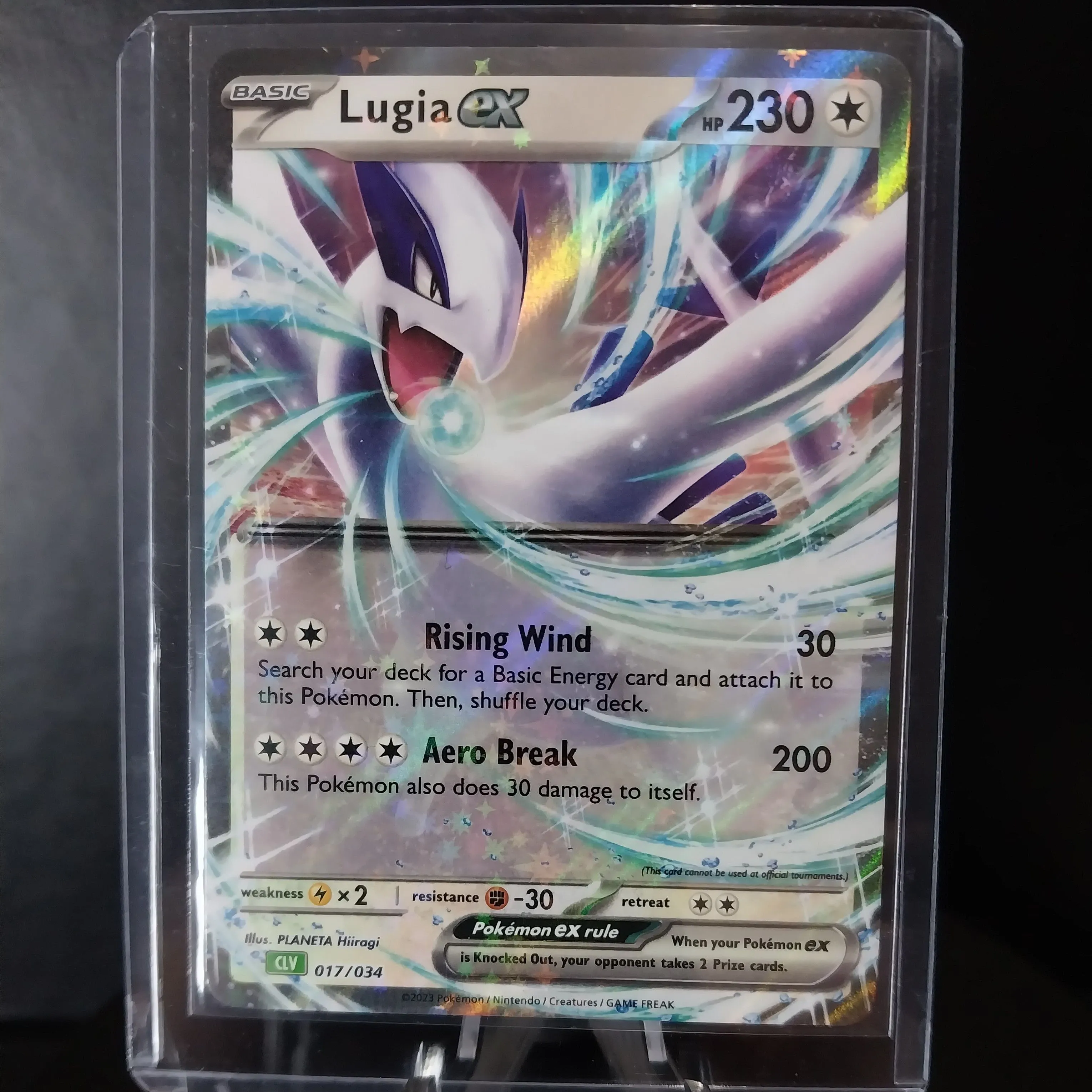 Lugia ex 017/034 - Trading Card Game Classic