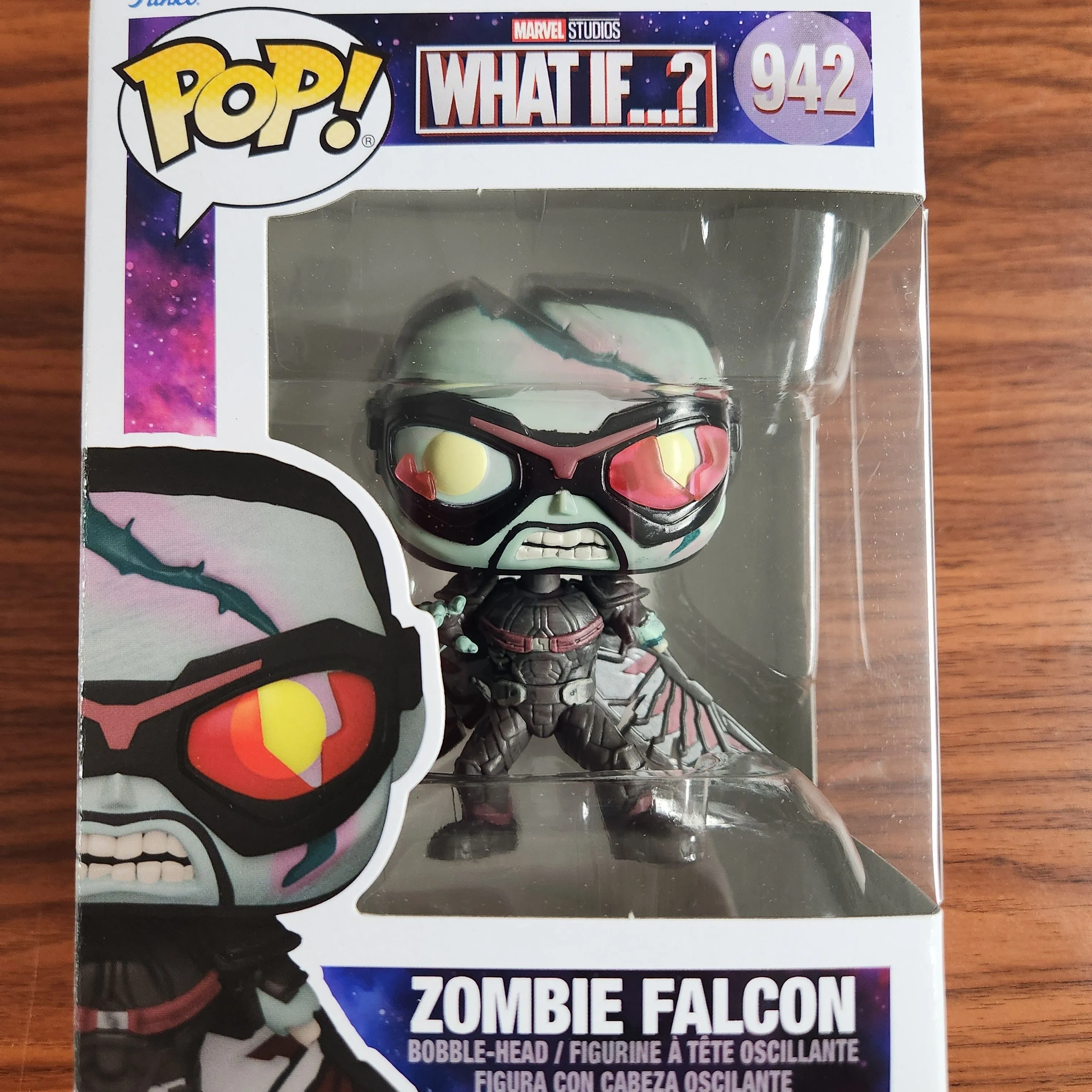 Product image for What If | Zombie Falcon Funko Pop | Vinyl Figure