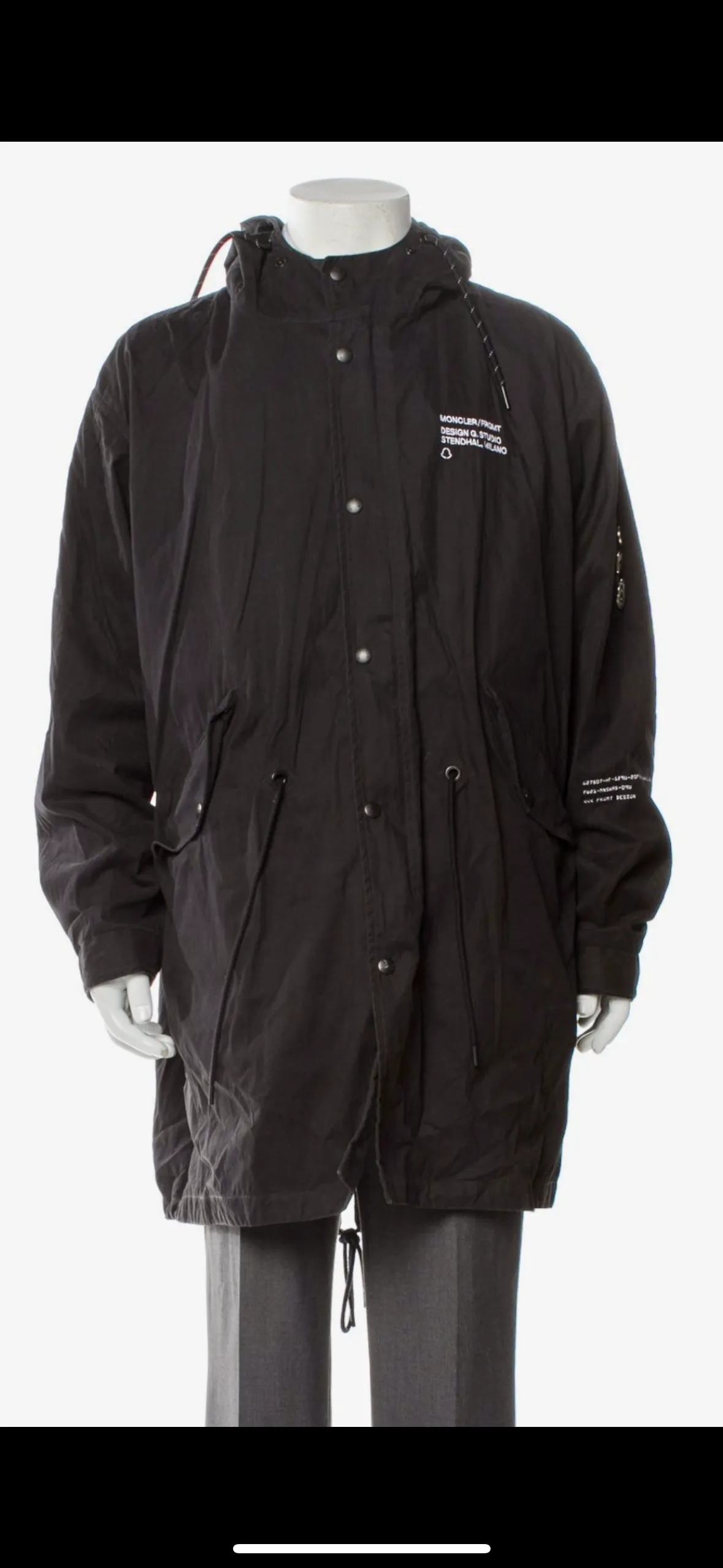 Product image for 7 Moncler Frgmt Hiroshi Fujiwara Hooded Parka