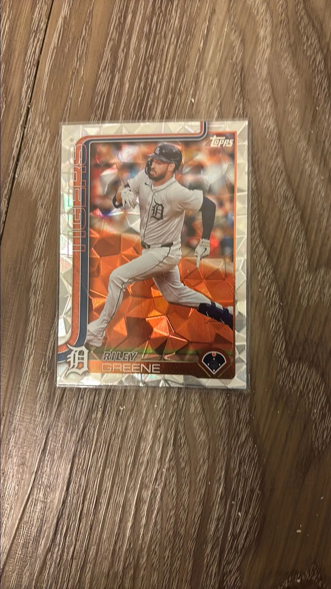 Product image for Riley Greene 2025 topps ice Tigers