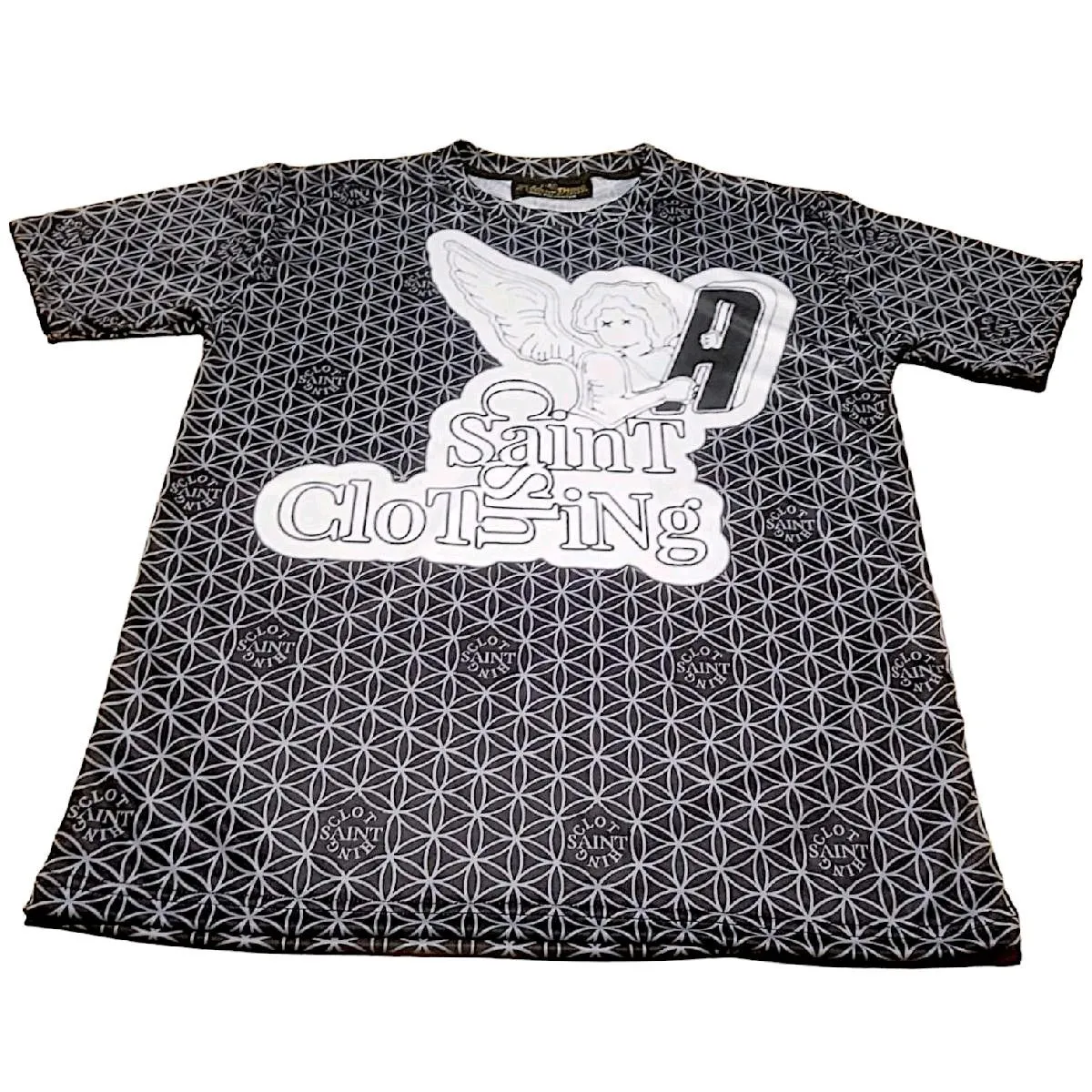 Product image for flower of Life collection tshirts Top Summer Round Neck Comfort Casual Menswear