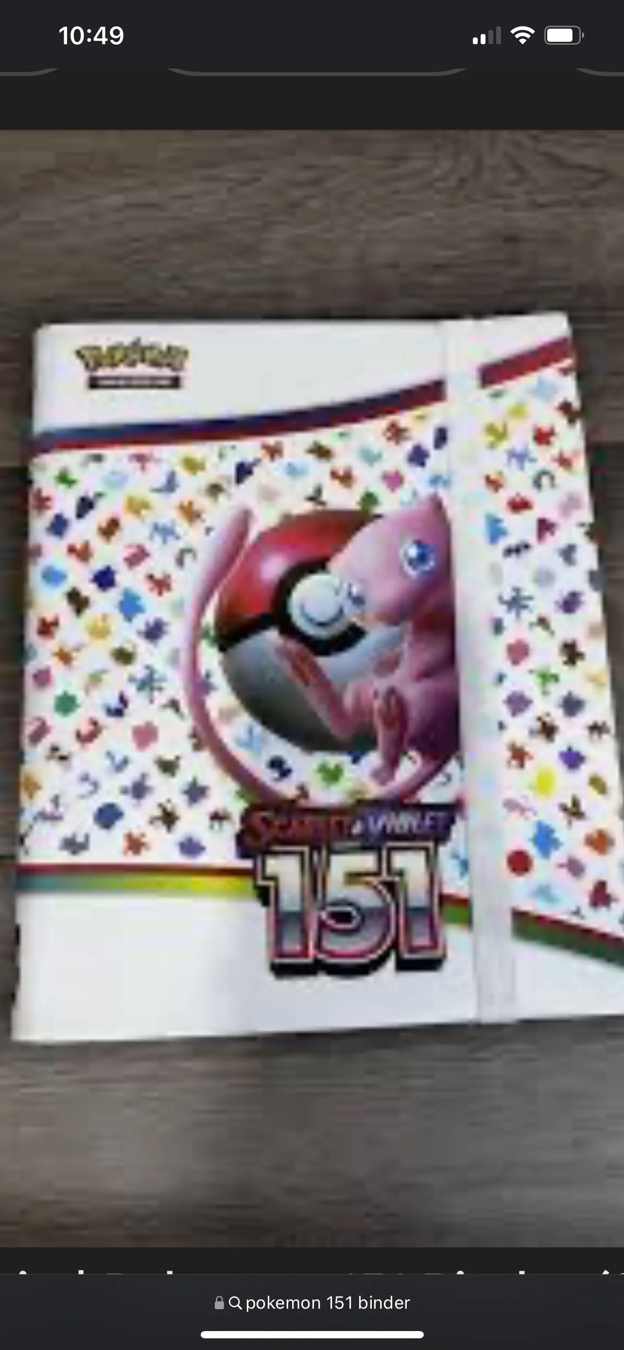 Product image for Scarlet & Violet 151 Master Set (including stamped promos)